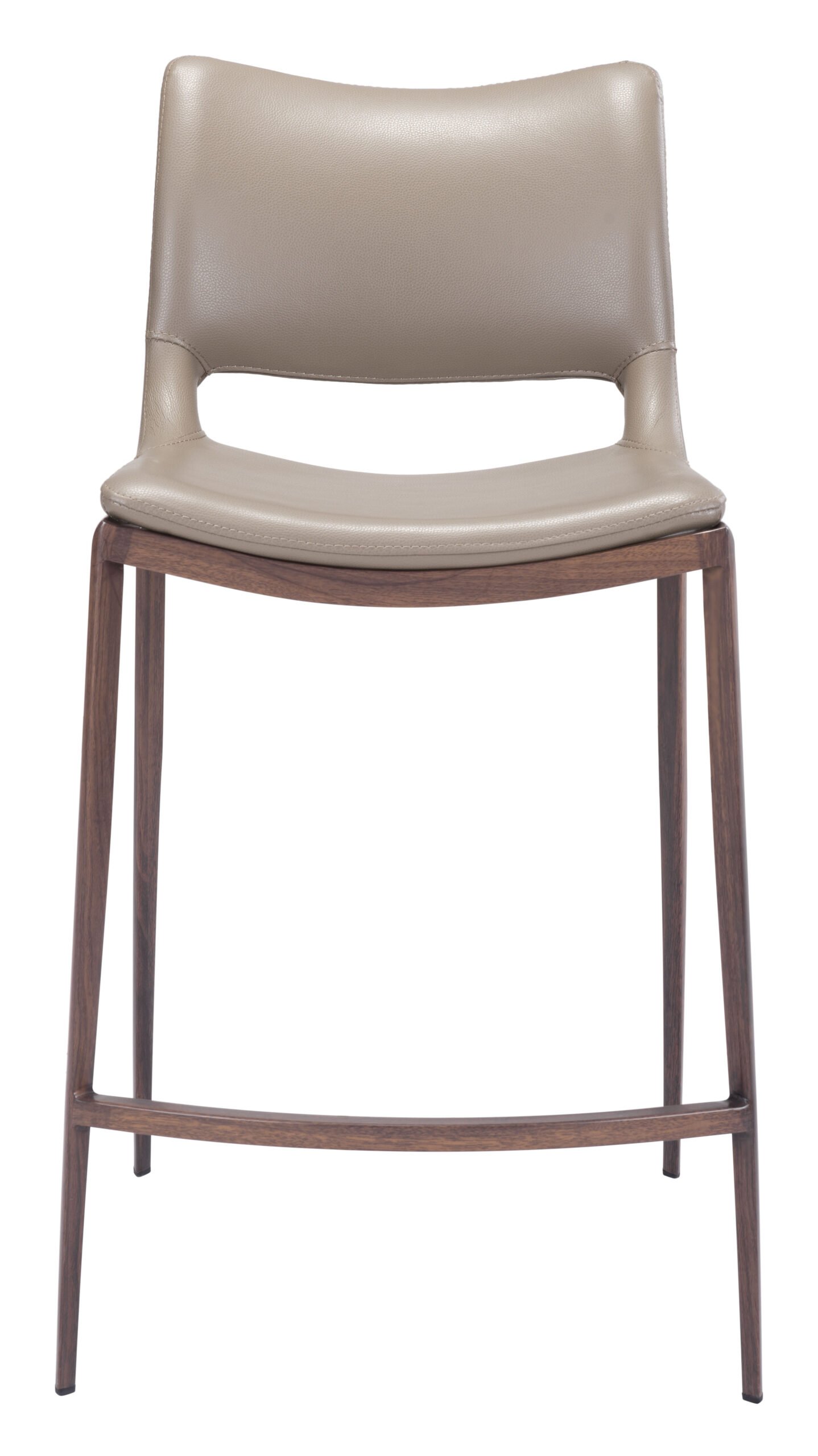 Ace Counter Stool (Set of 2) Brown & Walnut - Image 4