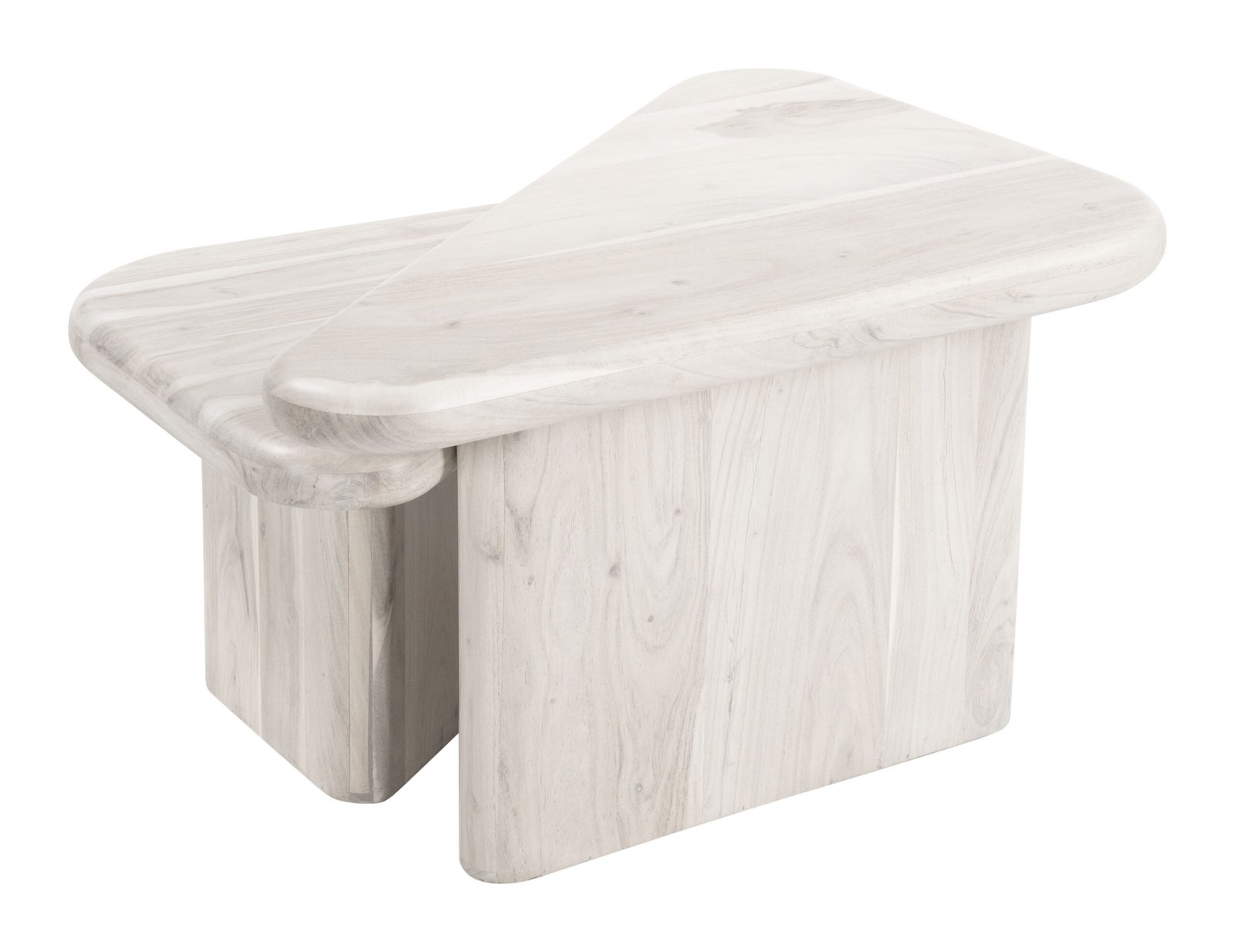 Navidic Coffee Table Set (2-Piece) Whitewashed - Image 7