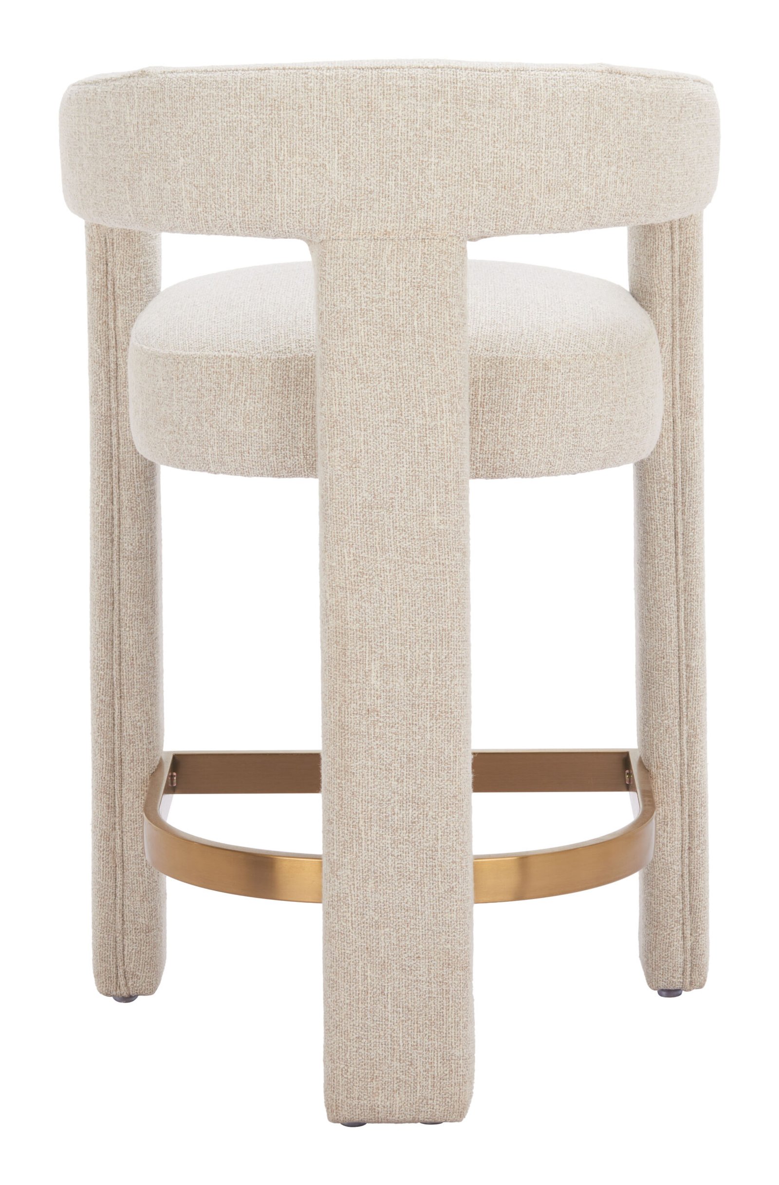 Saiko Counter Stool Beige - Image 4