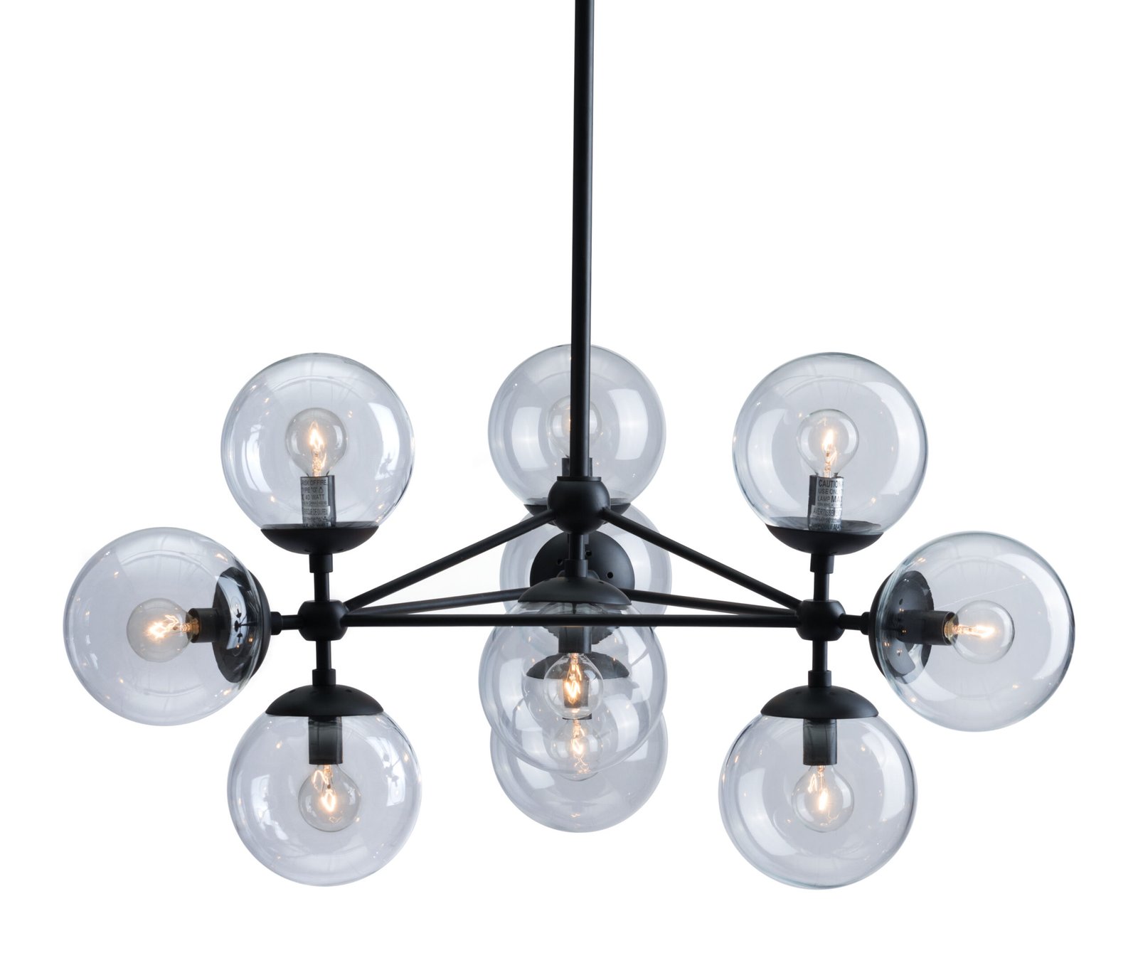 Belfast Ceiling Lamp Black - Image 5