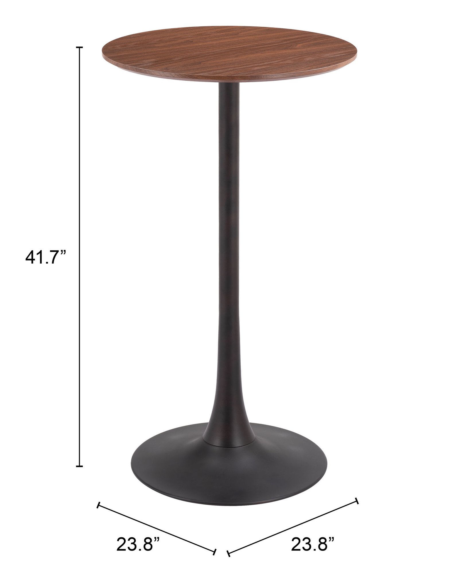 Auray Bar Table Brown - Image 7