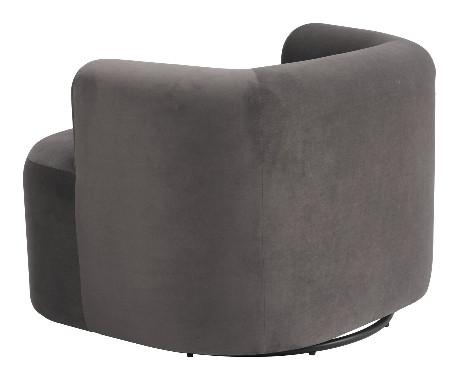 Mugav Swivel Chair Gray - Image 5
