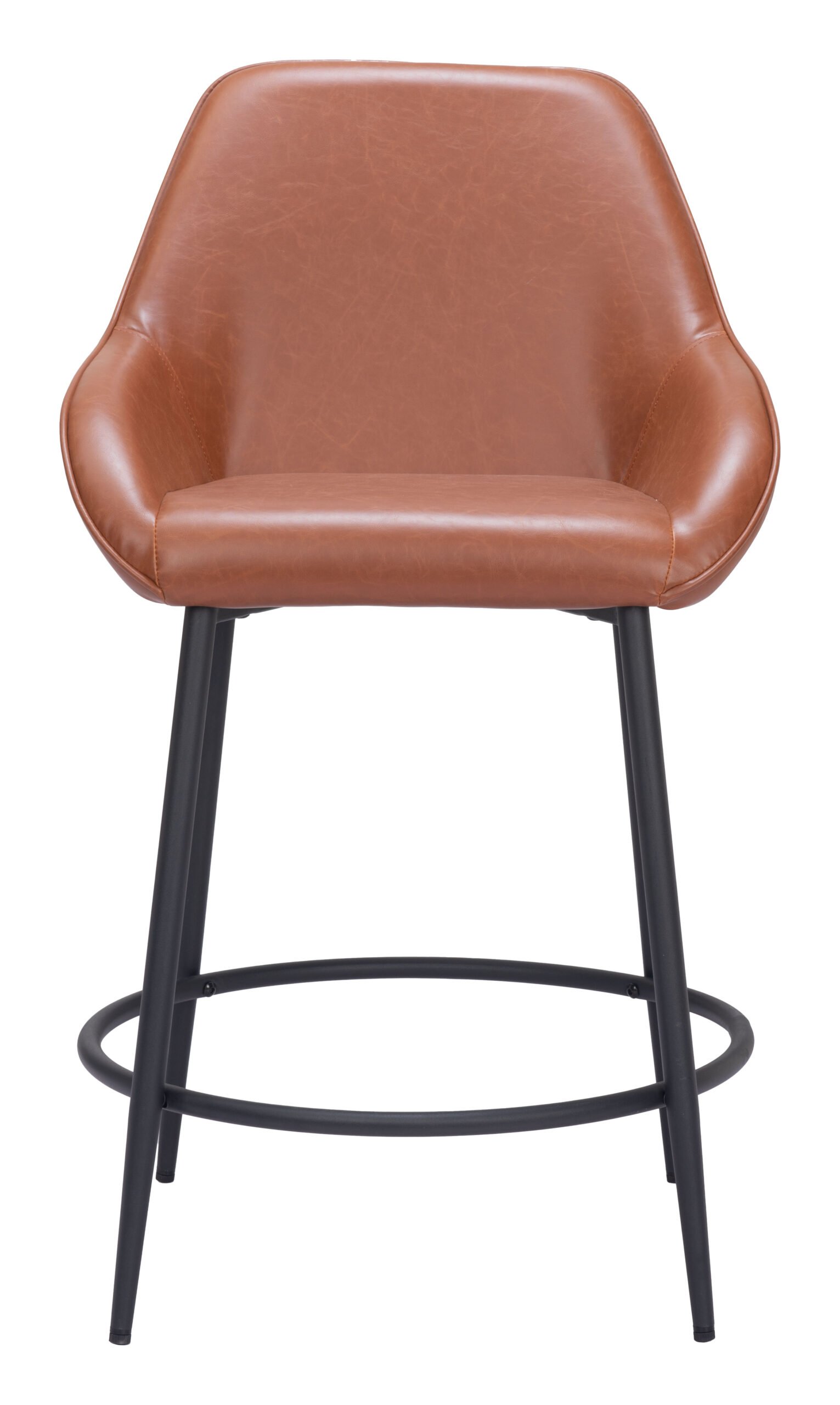 Vila Counter Stool (Set of 2) Brown - Image 3