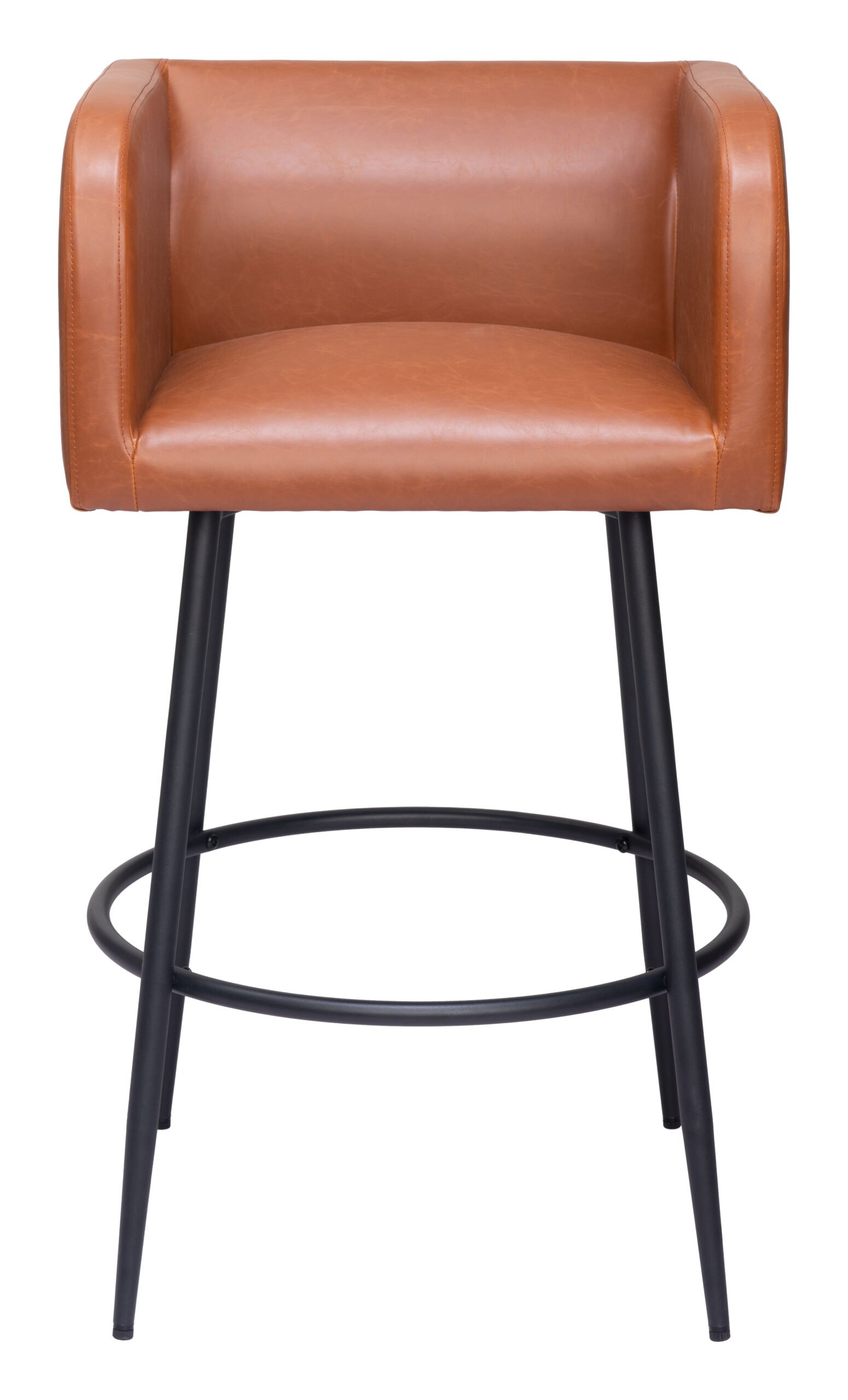 Horbat Barstool (Set of 2) Brown - Image 5