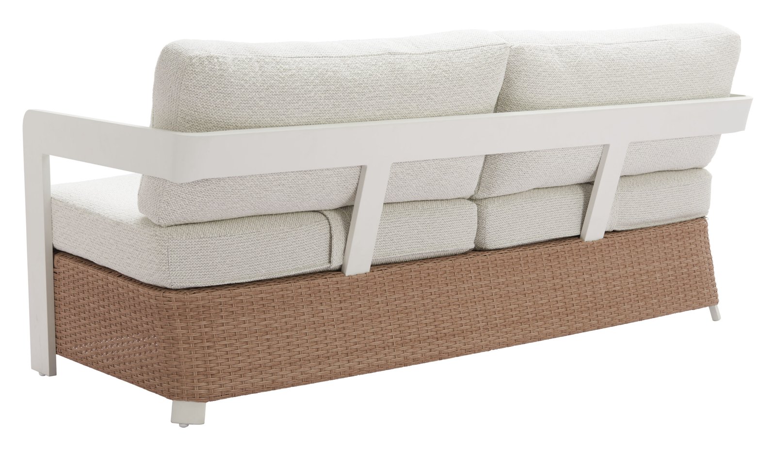Gelo Sofa White & Brown - Image 8