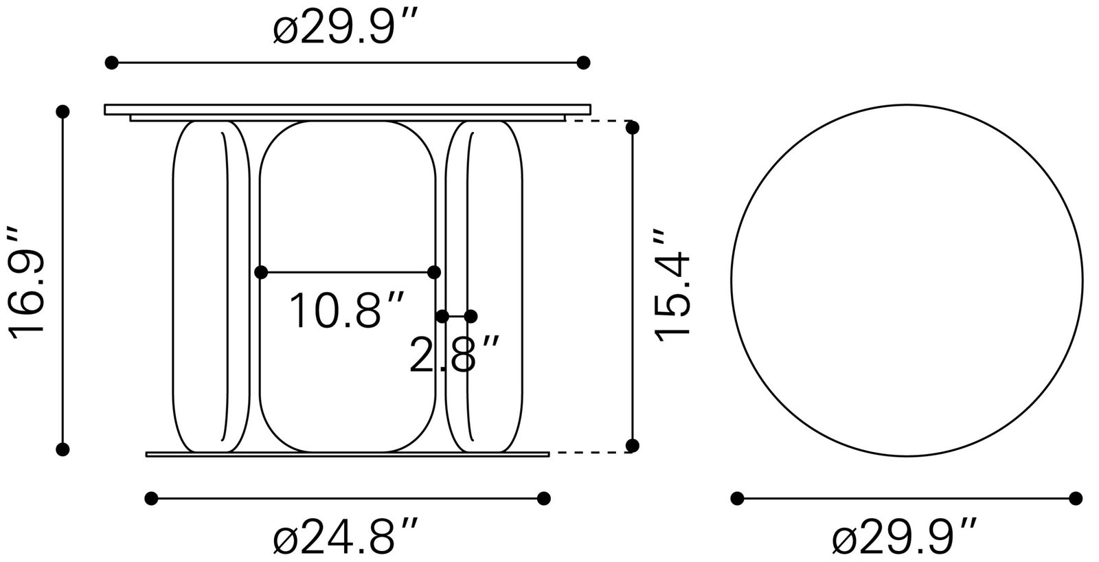 Pemba Coffee Table Multicolor - Image 8