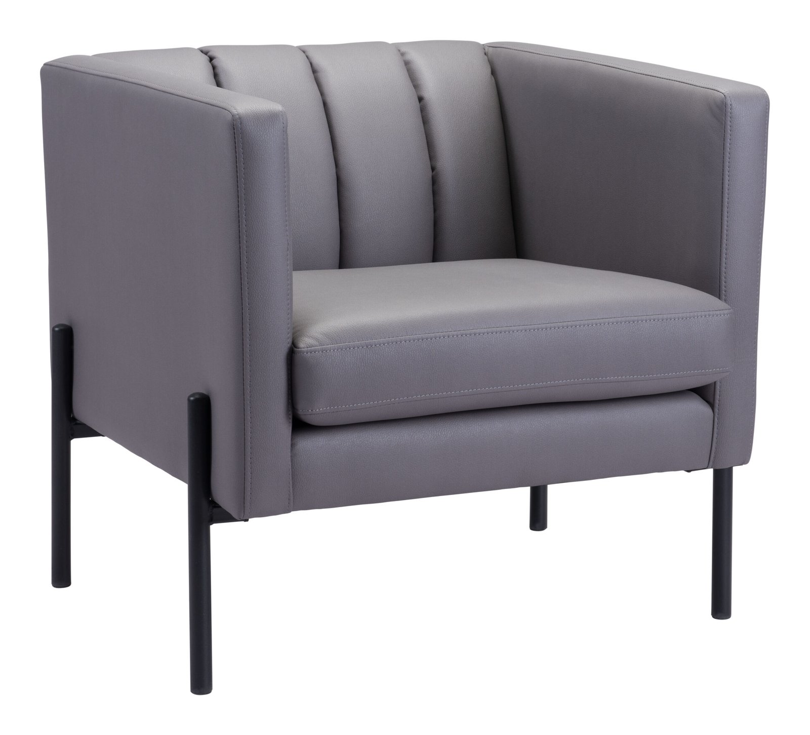 Jess Accent Chair Gray - Image 3