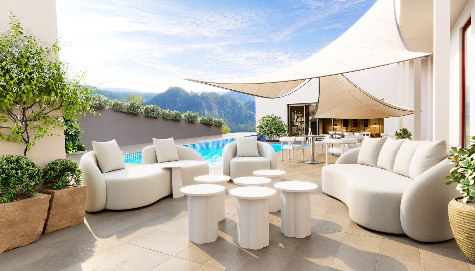 Sunny Isles Accent Chair Beige - Image 2