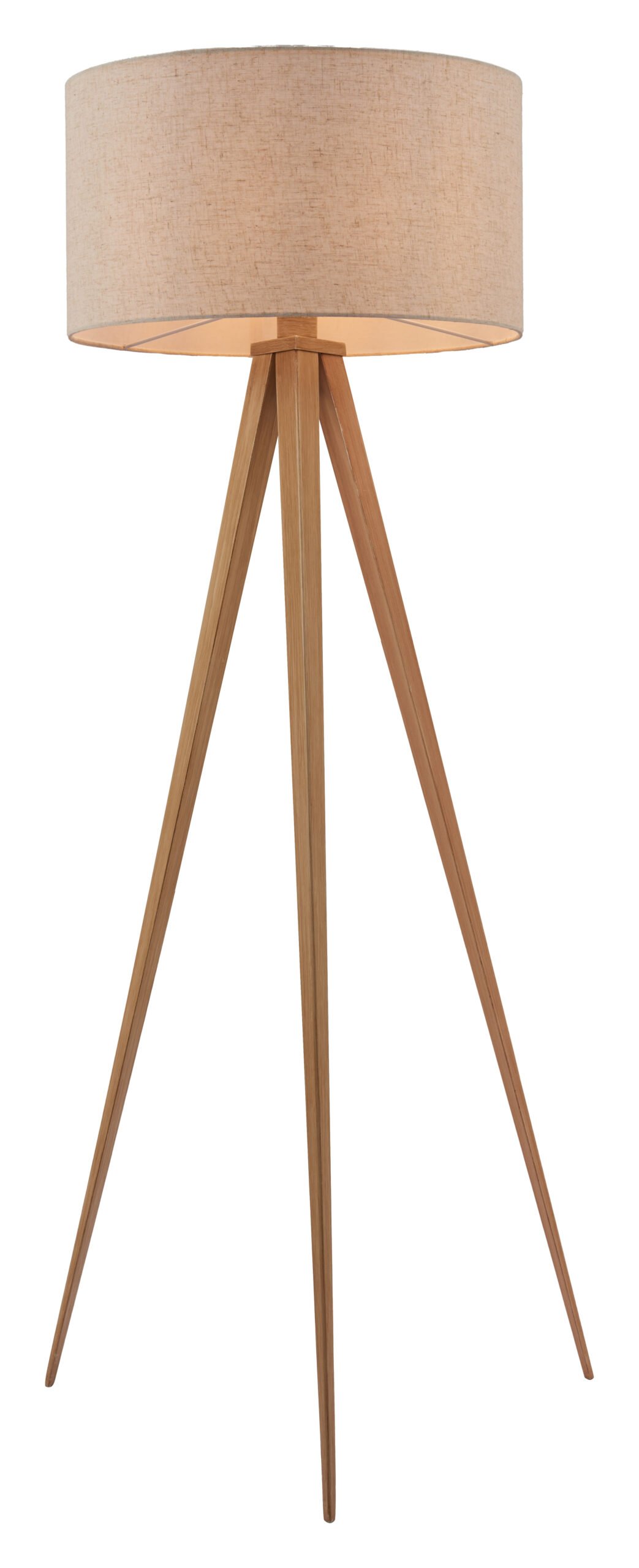 Imperial Floor Lamp Beige & Natural - Image 5