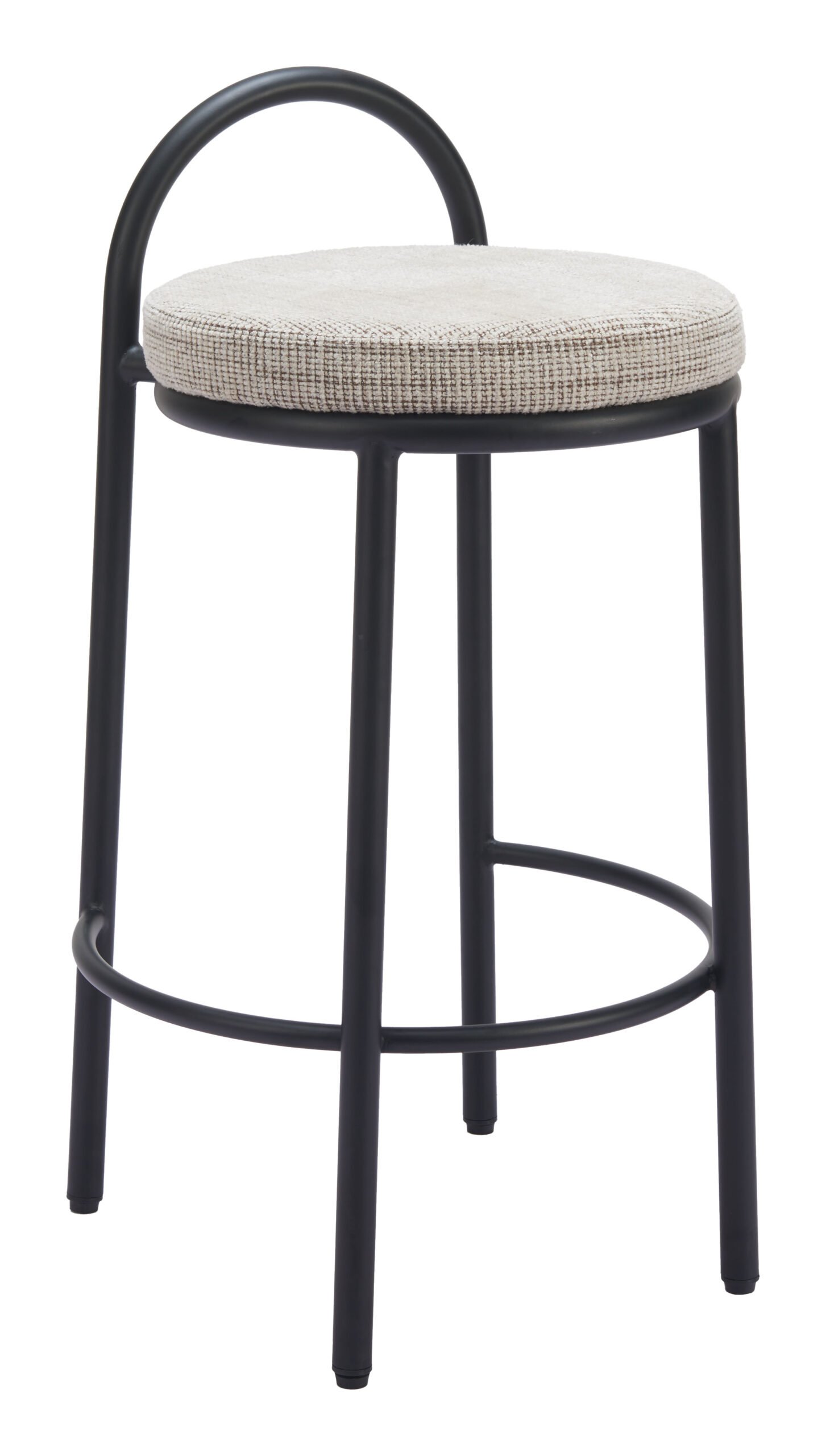 Sisal Counter Stool (Set of 2) Beige Tweed - Image 8