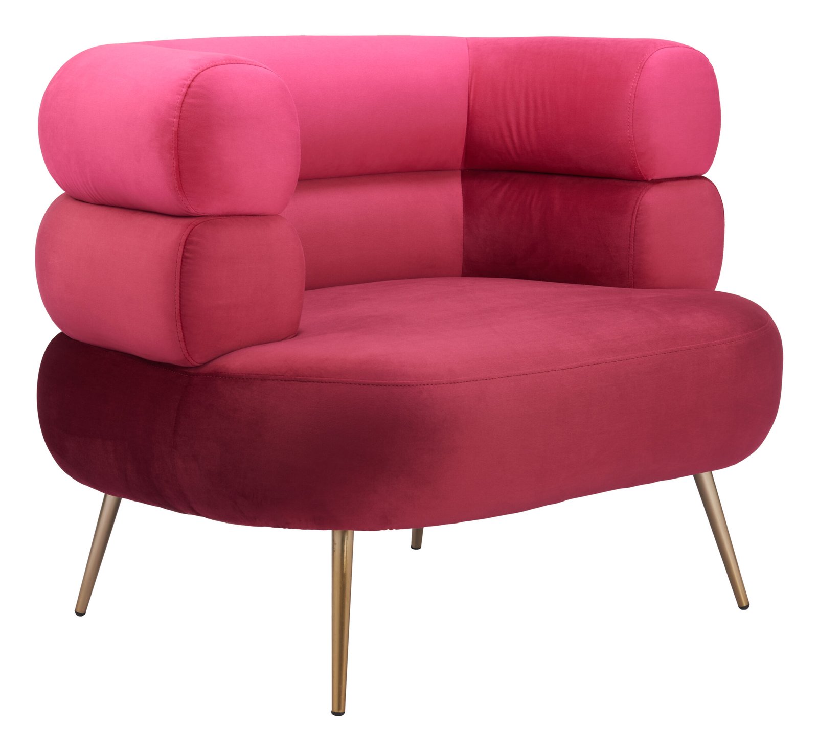 Arish Accent Chair Red - Image 3