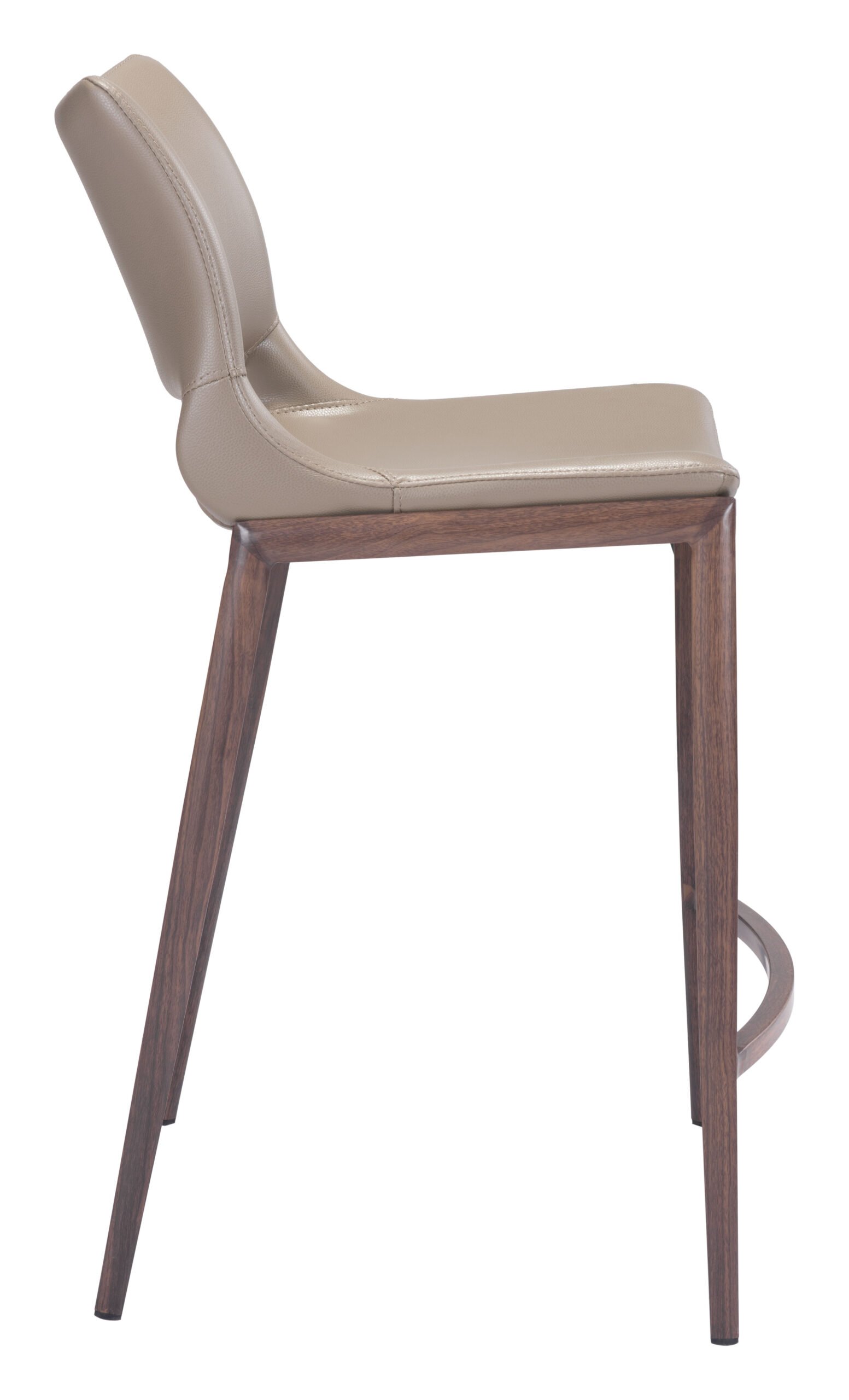 Ace Counter Stool (Set of 2) Brown & Walnut - Image 3