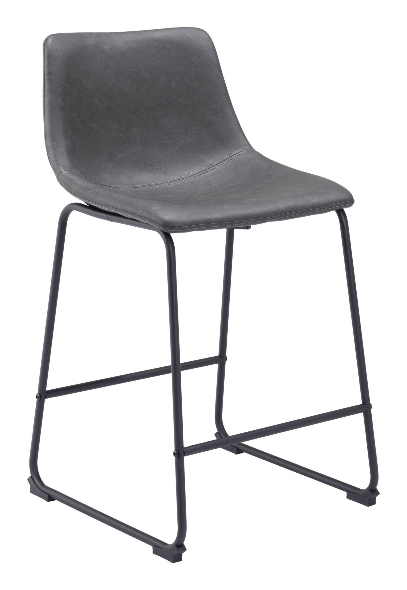 Smart Counter Stool (Set of 2) Charcoal - Image 3