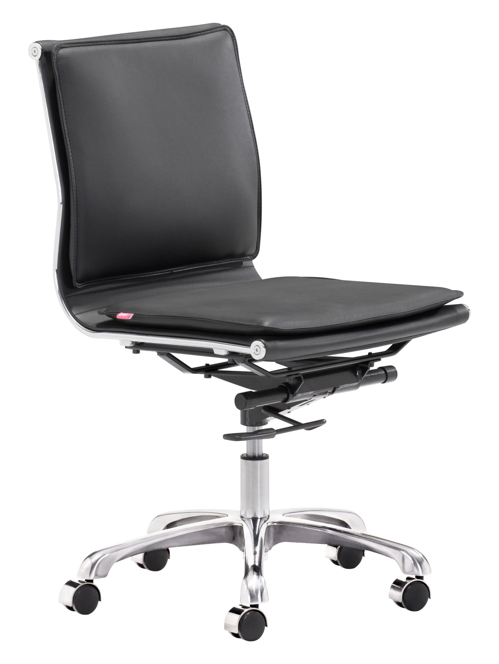 Lider Plus Armless Office Chair Black - Image 4