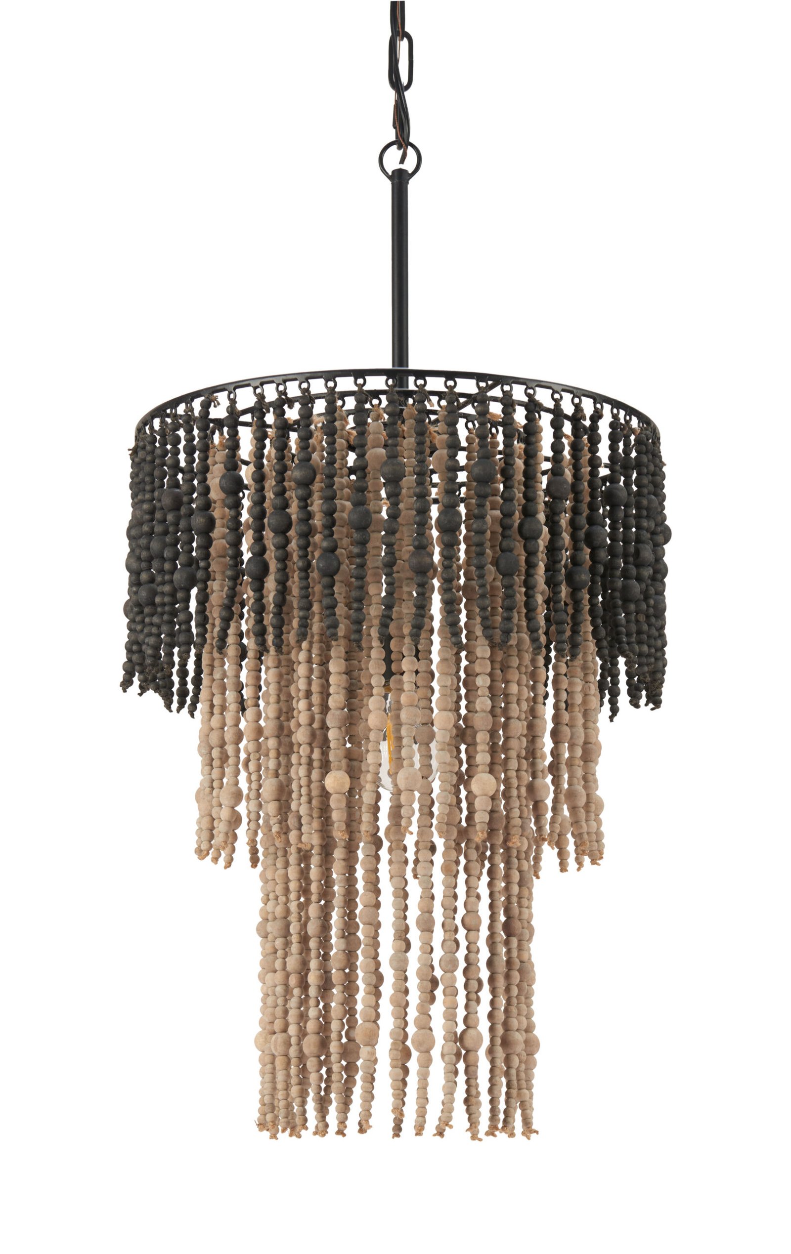 Bizu Ceiling Lamp Black & Beige - Image 2