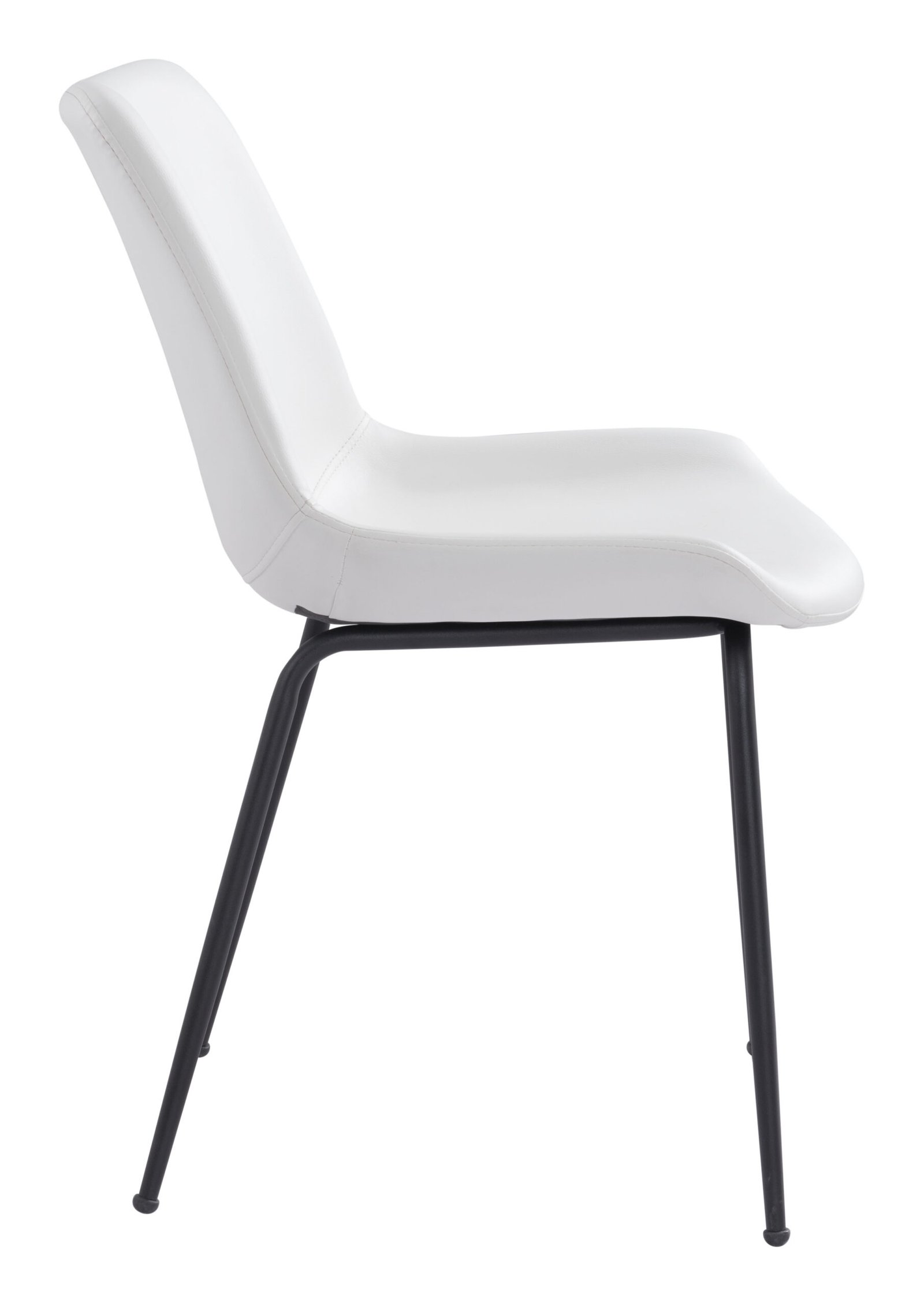 Byron Dining Chair (Set of 2) White - Image 4