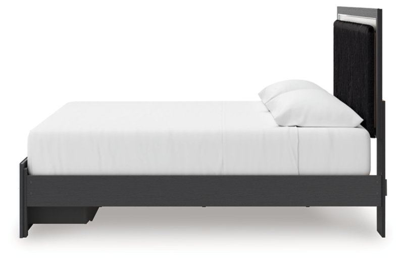 Ravalori King Upholstered Panel Platform Storage Bed - Image 8