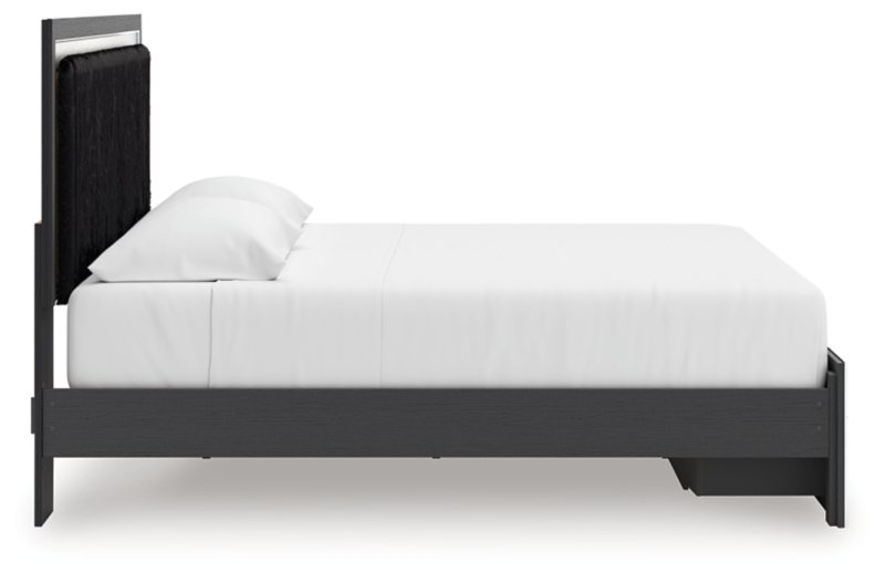 Ravalori King Upholstered Panel Platform Storage Bed - Image 9