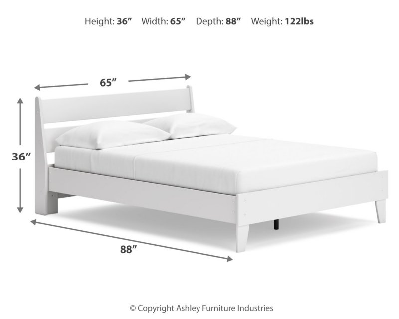 Socalle Queen Panel Platform Bed - Image 10