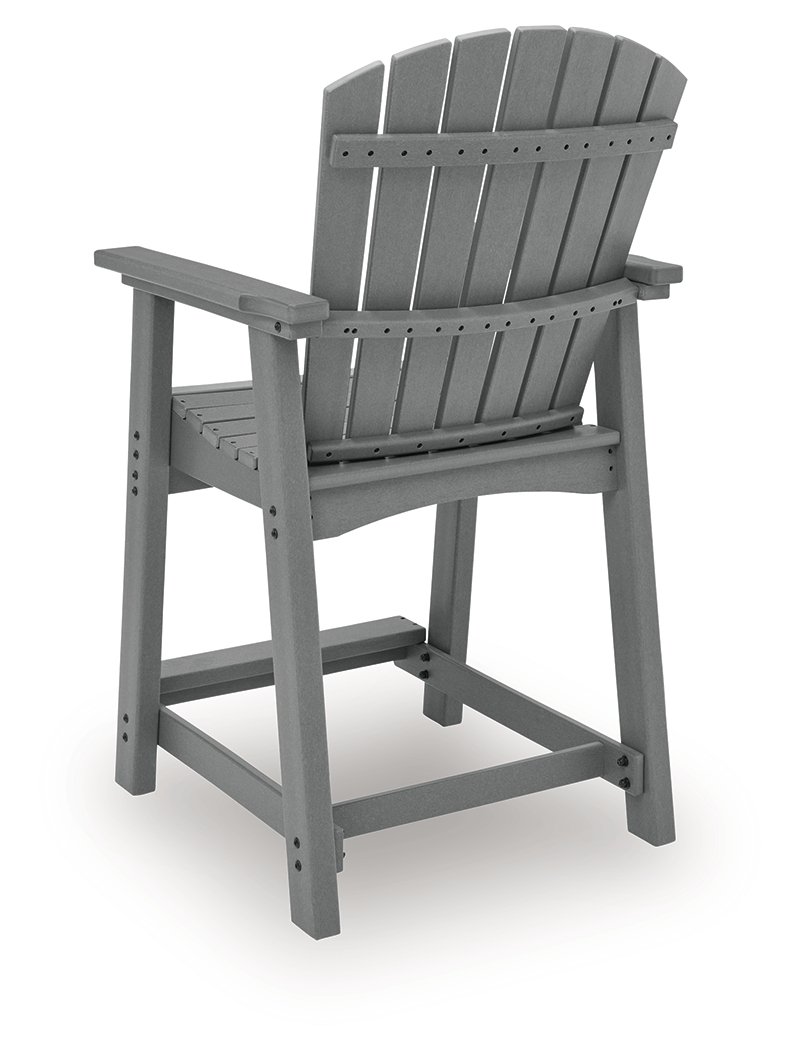 Ross Cove Outdoor Counter Height Bar Stool (Set of 2) - Image 6