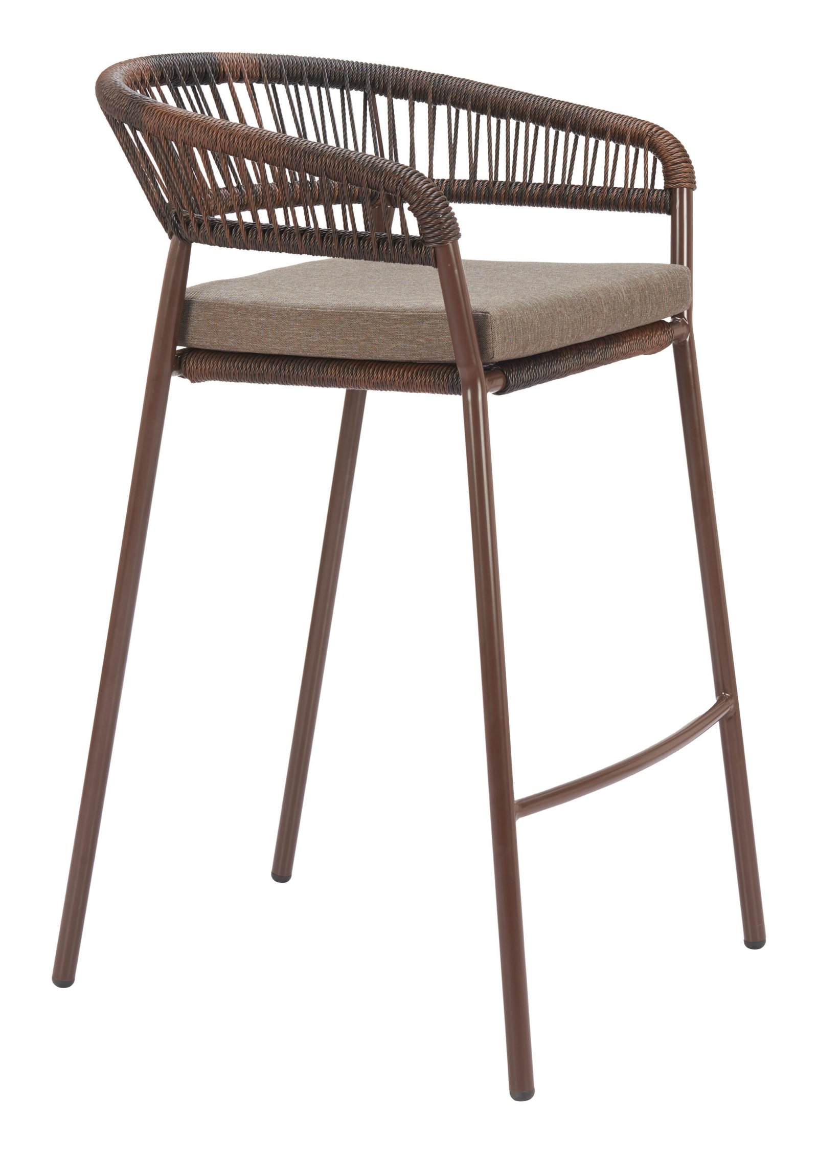 Skye Barstool (Set of 2) Brown - Image 6