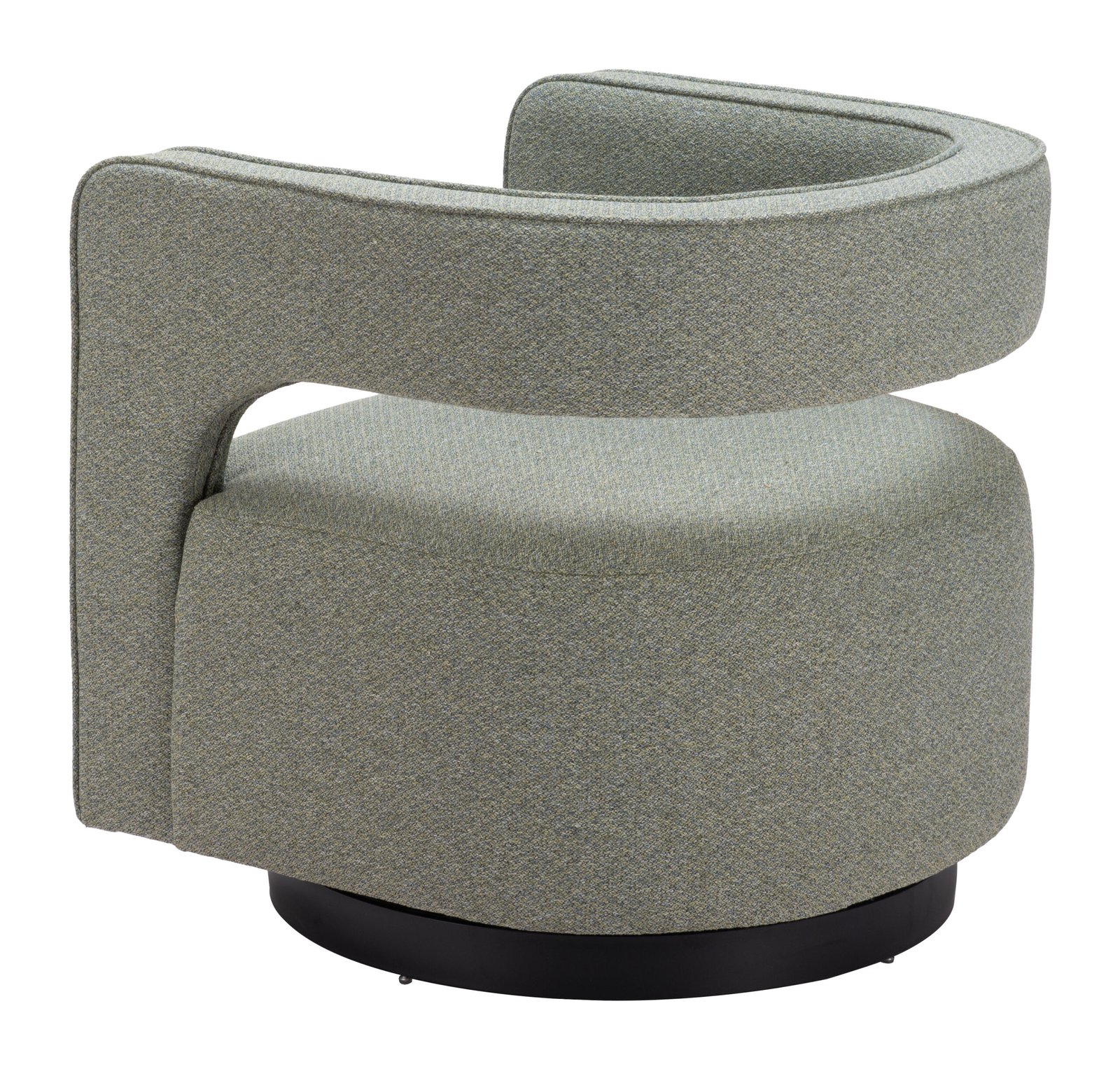 Turku Swivel Chair Sage Green - Image 5
