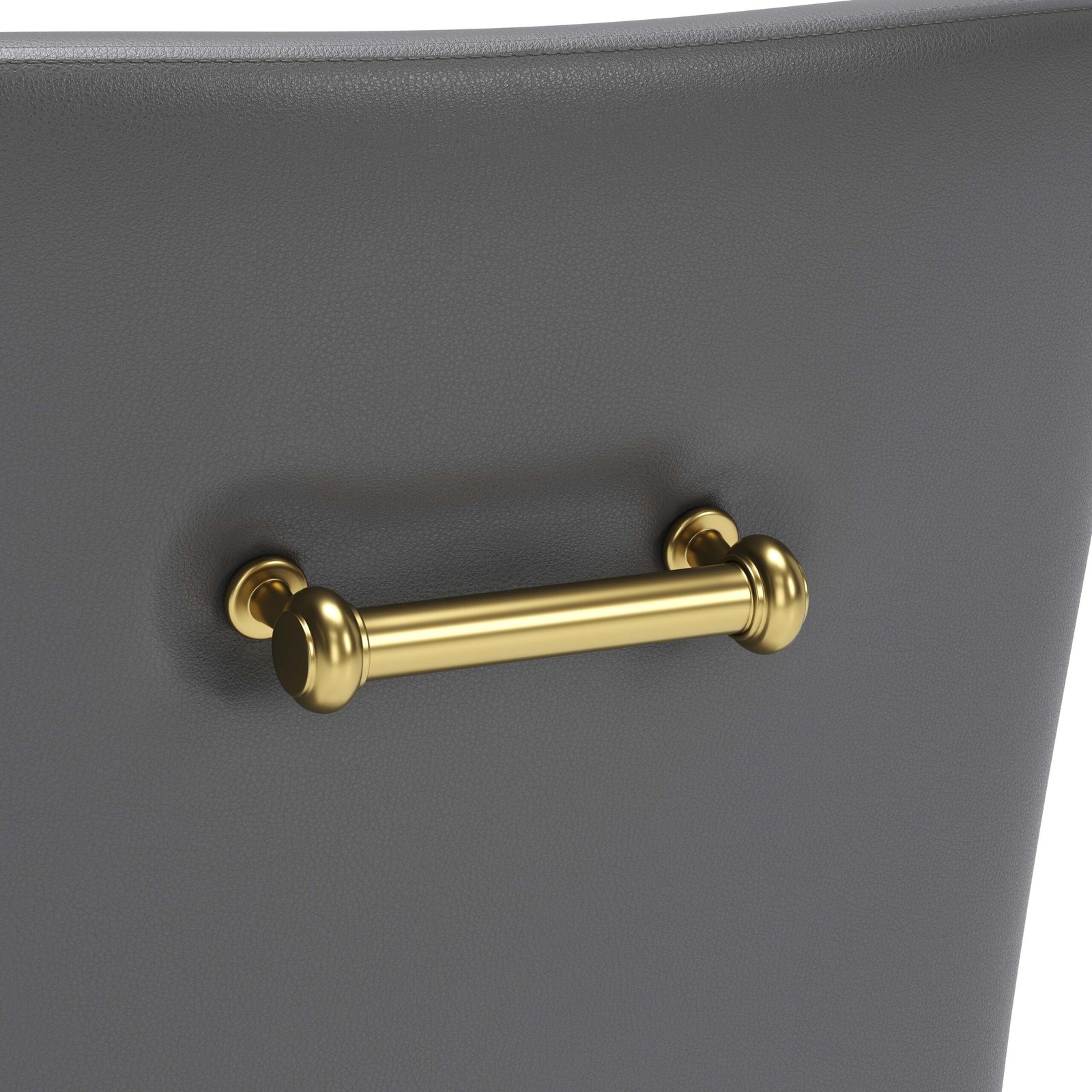 Maxine Dining Chair Gray & Gold - Image 9