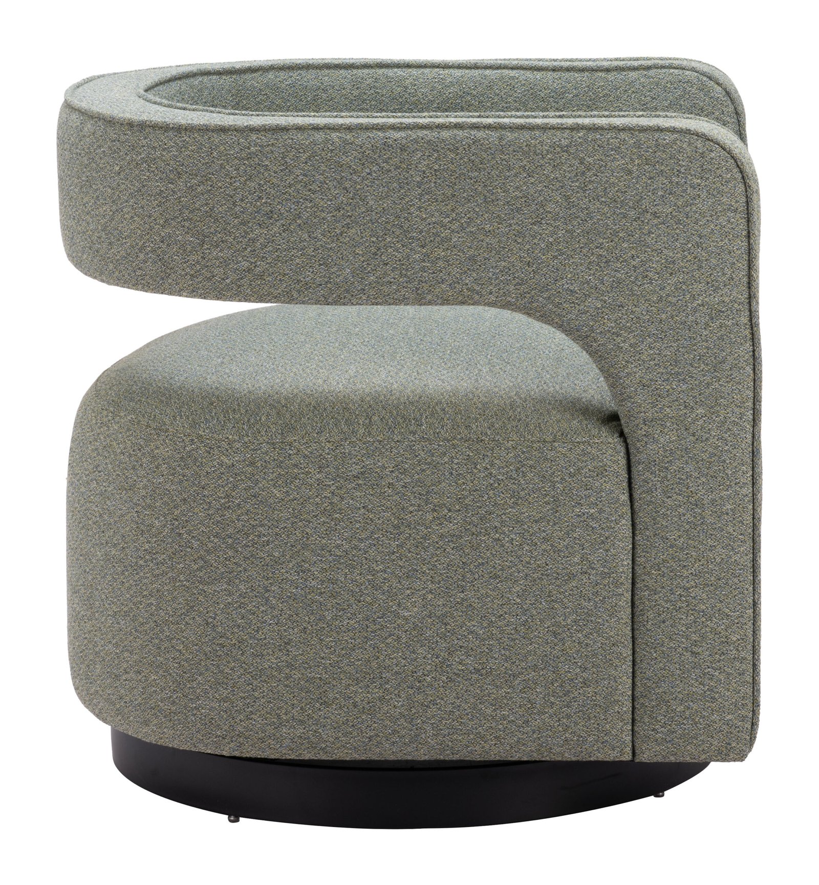 Turku Swivel Chair Sage Green - Image 2