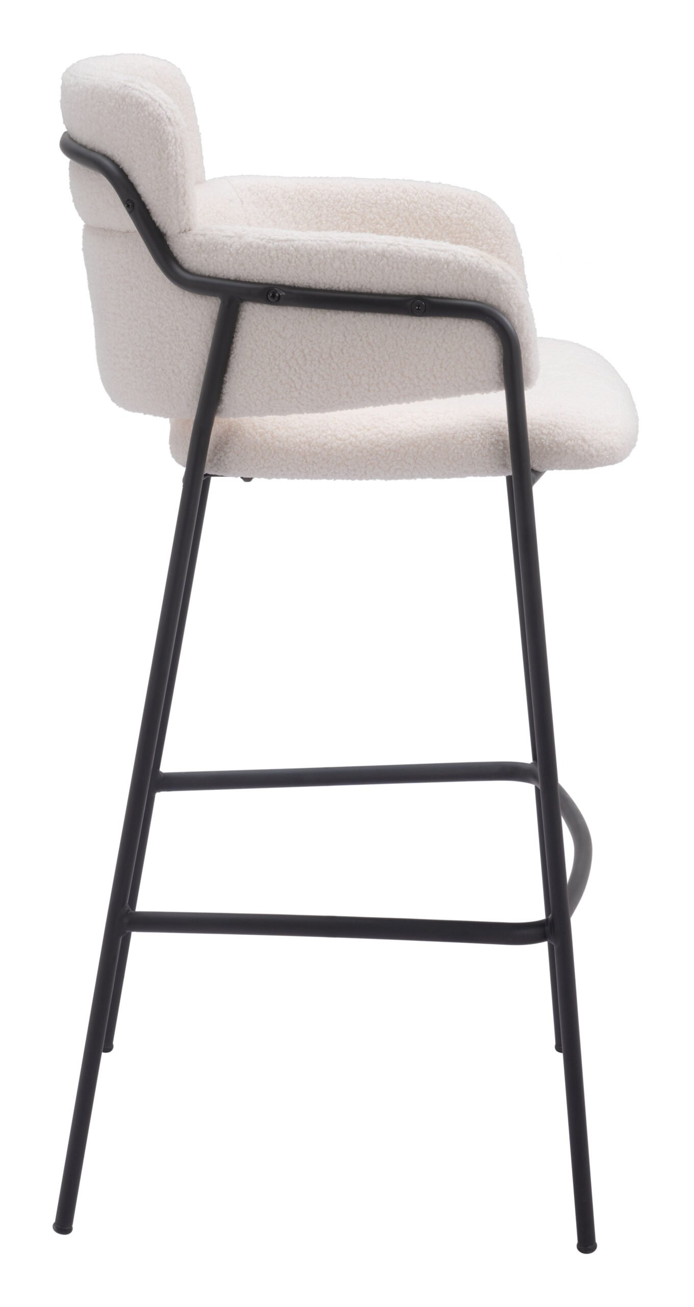 Marcel Barstool (Set of 2) Cream - Image 3