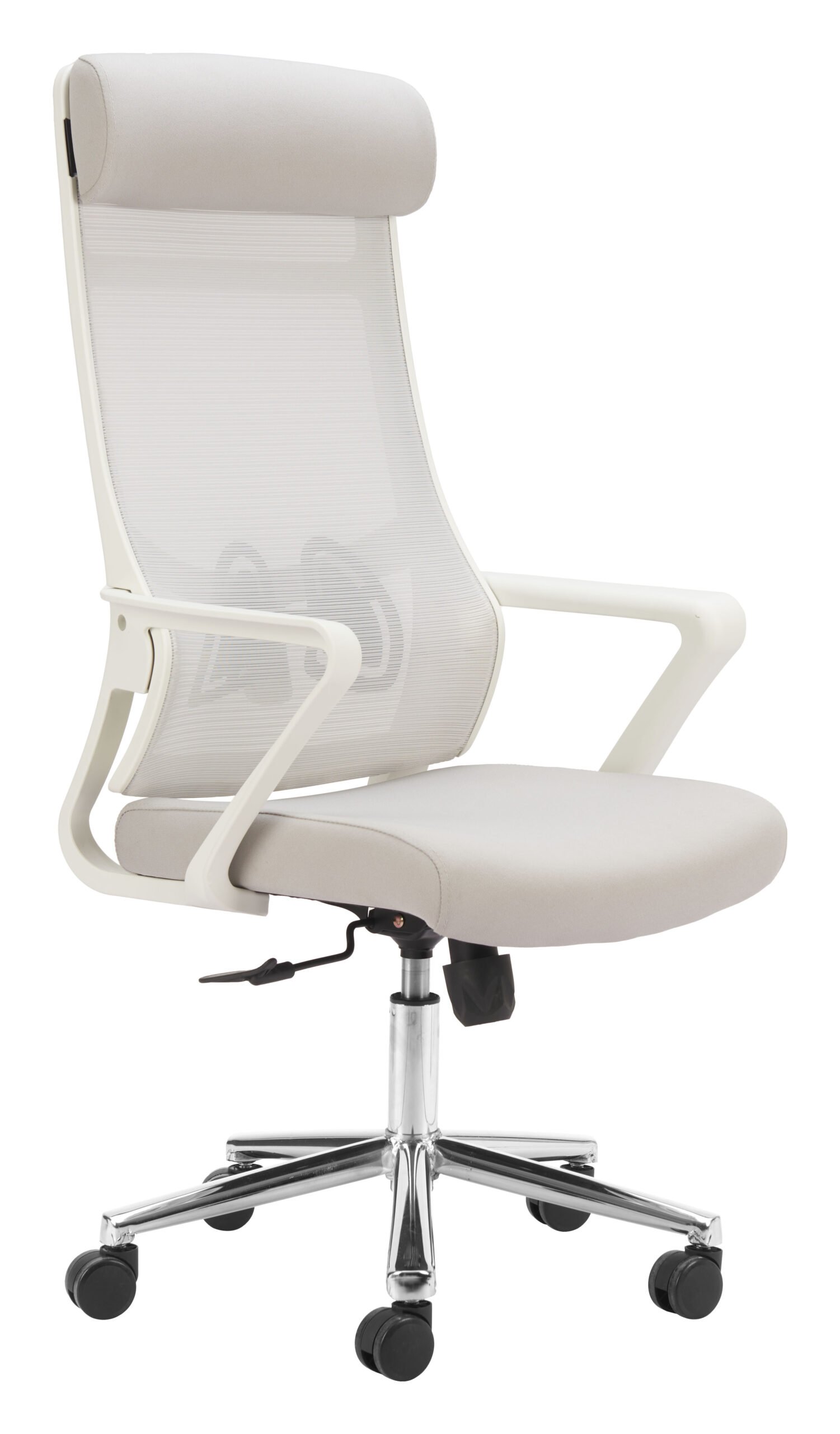 Jett High Back Office Chair Light Gray - Image 6