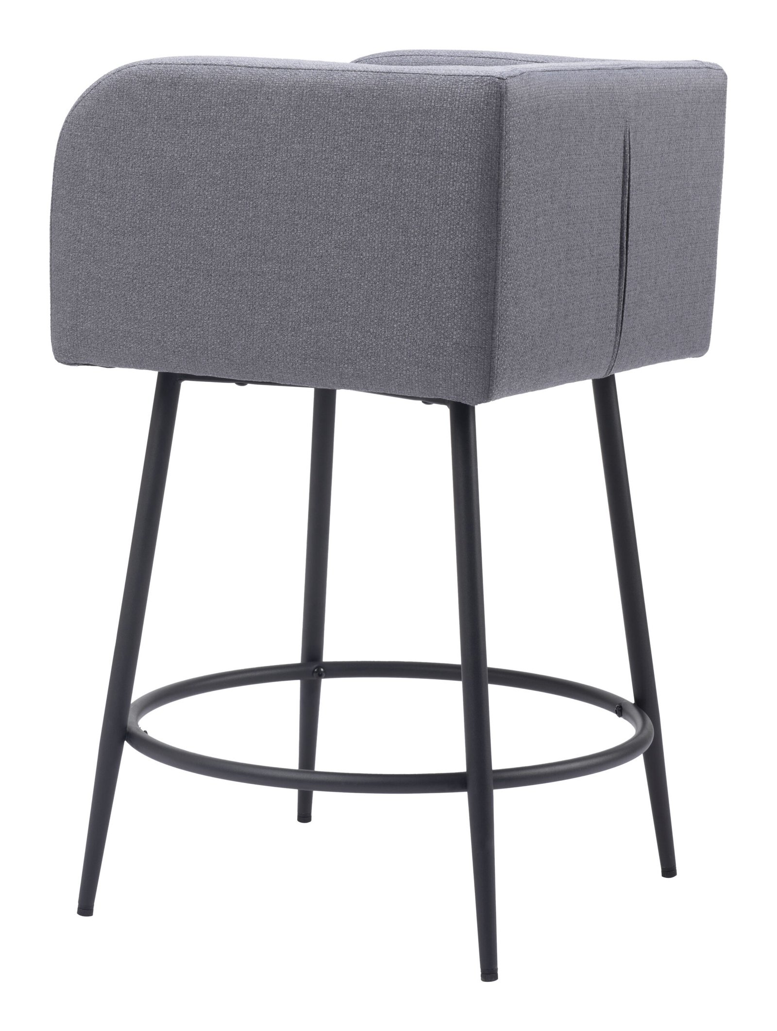 Horbat Counter Stool (Set of 2) Gray - Image 5