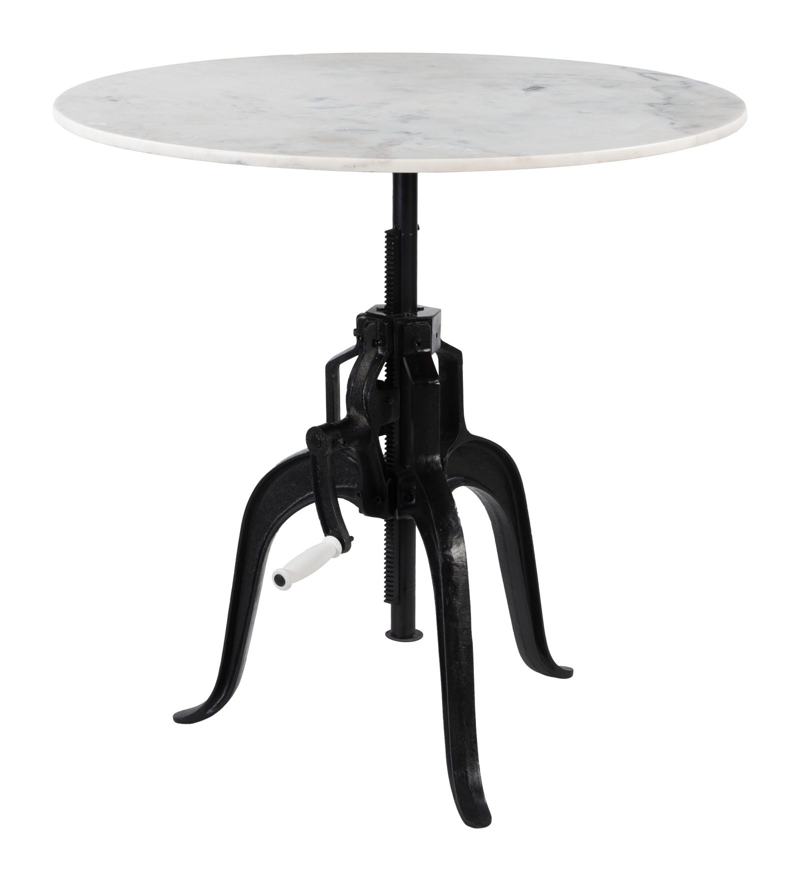 Mufid Bistro Table White & Black - Image 3