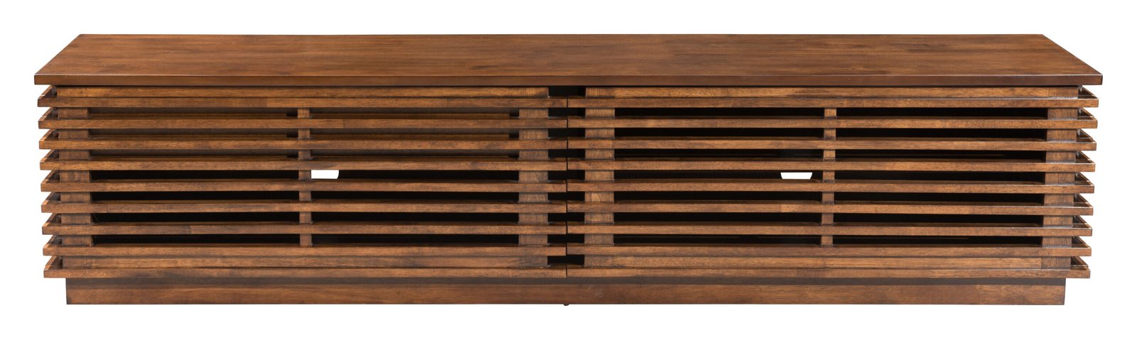Linea Wide Entertainment Stand Walnut - Image 4