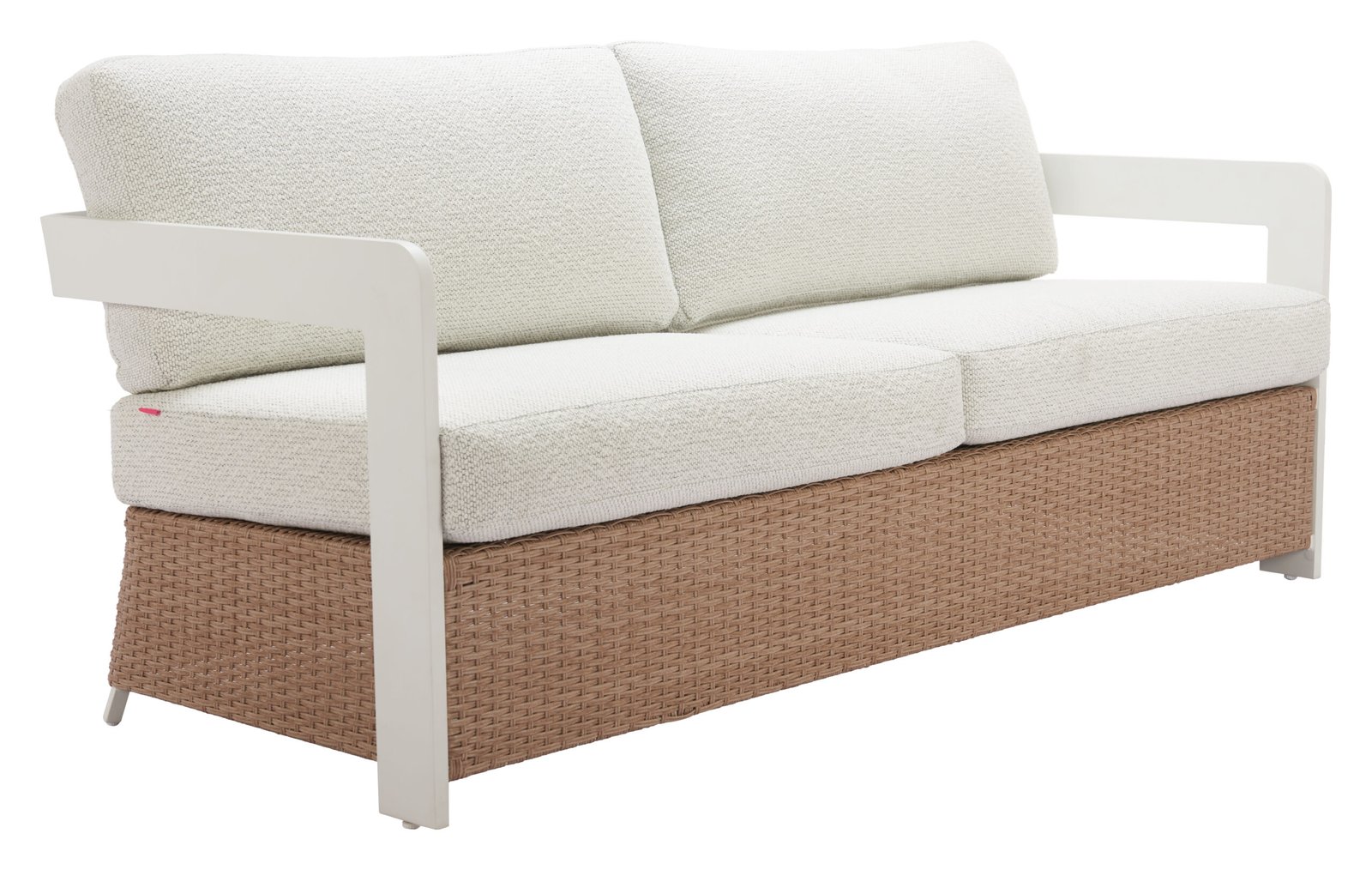 Gelo Sofa White & Brown - Image 9