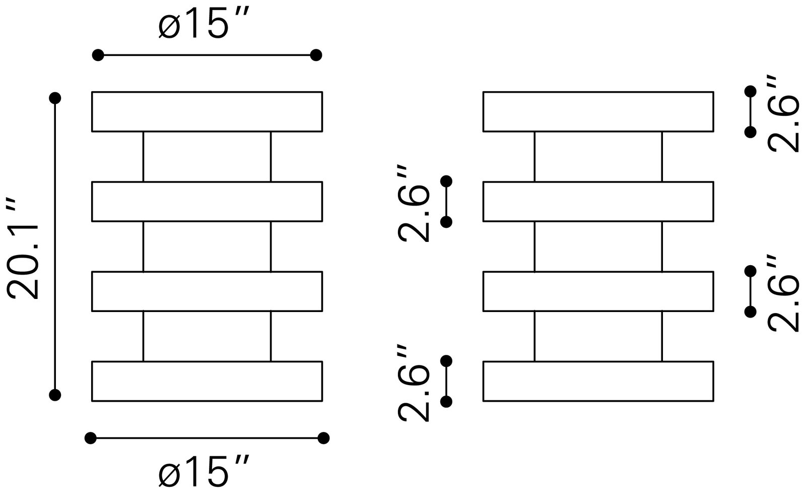 Marigot Side Table Walnut - Image 9