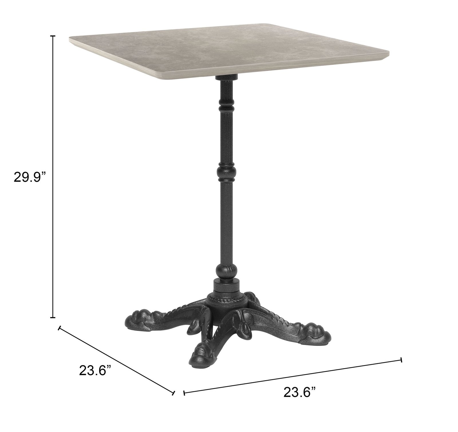 Alfresco Dining Table Gray - Image 11