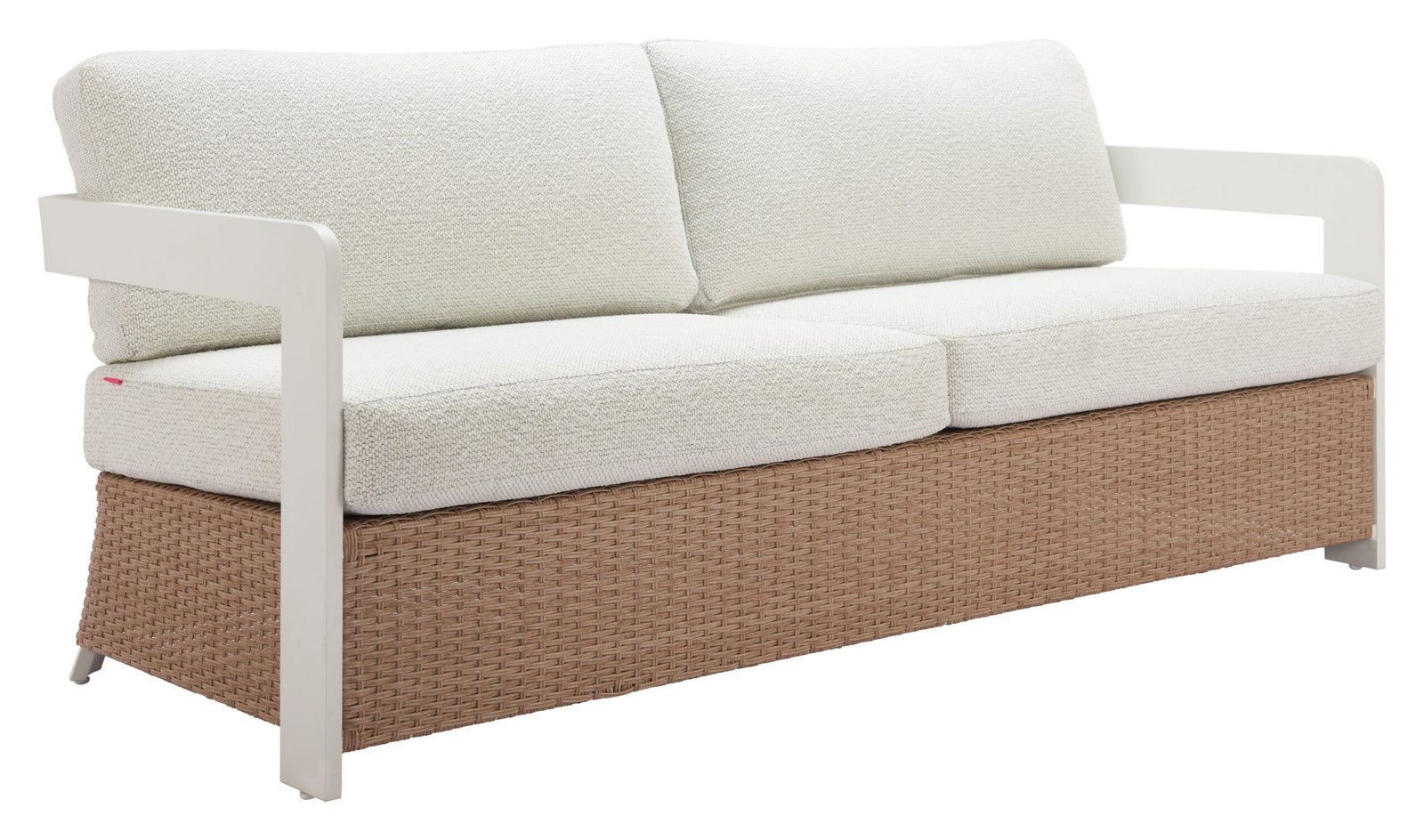 Gelo Sofa White & Brown - Image 4