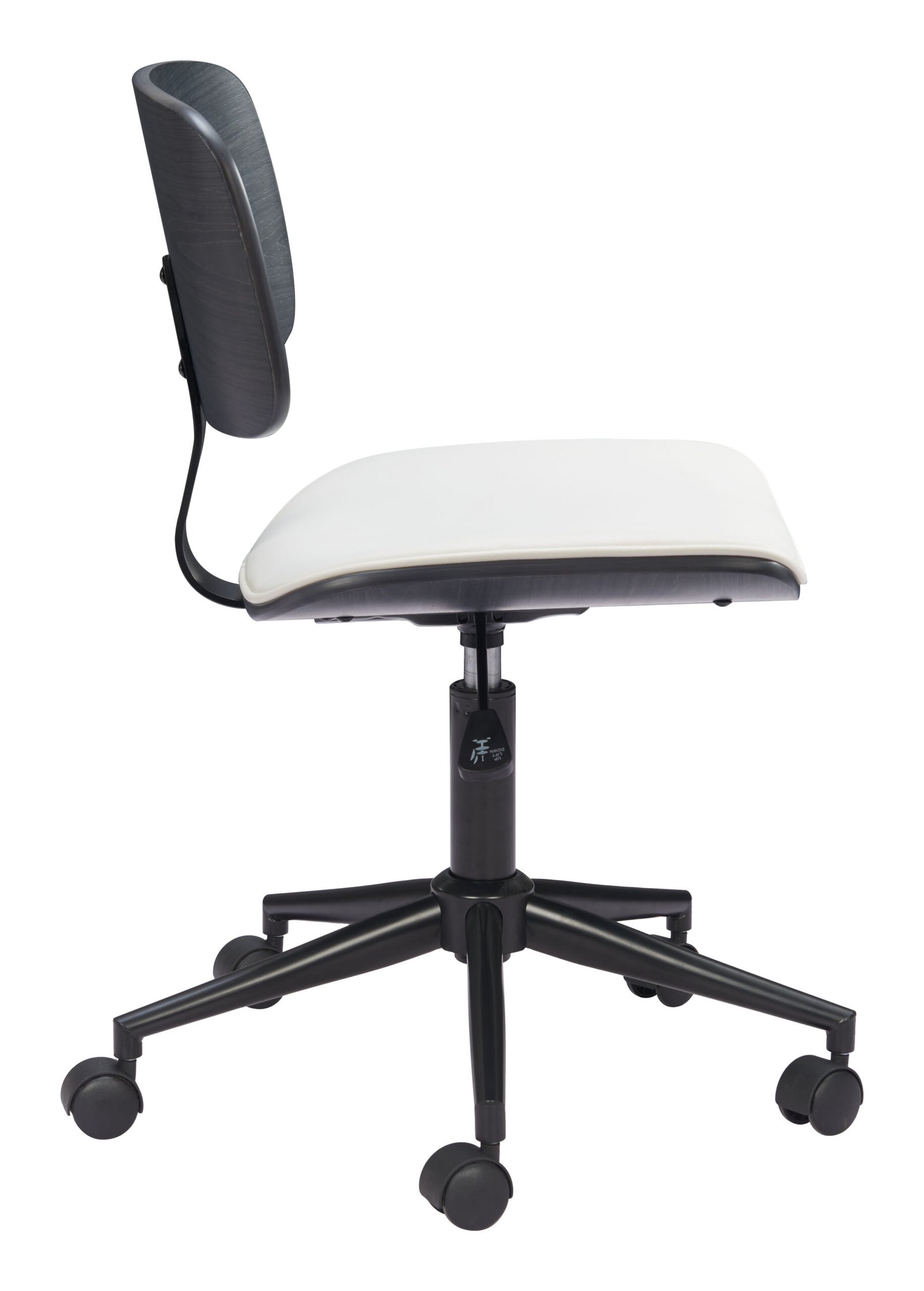 Duravel Office Chair White & Black - Image 2