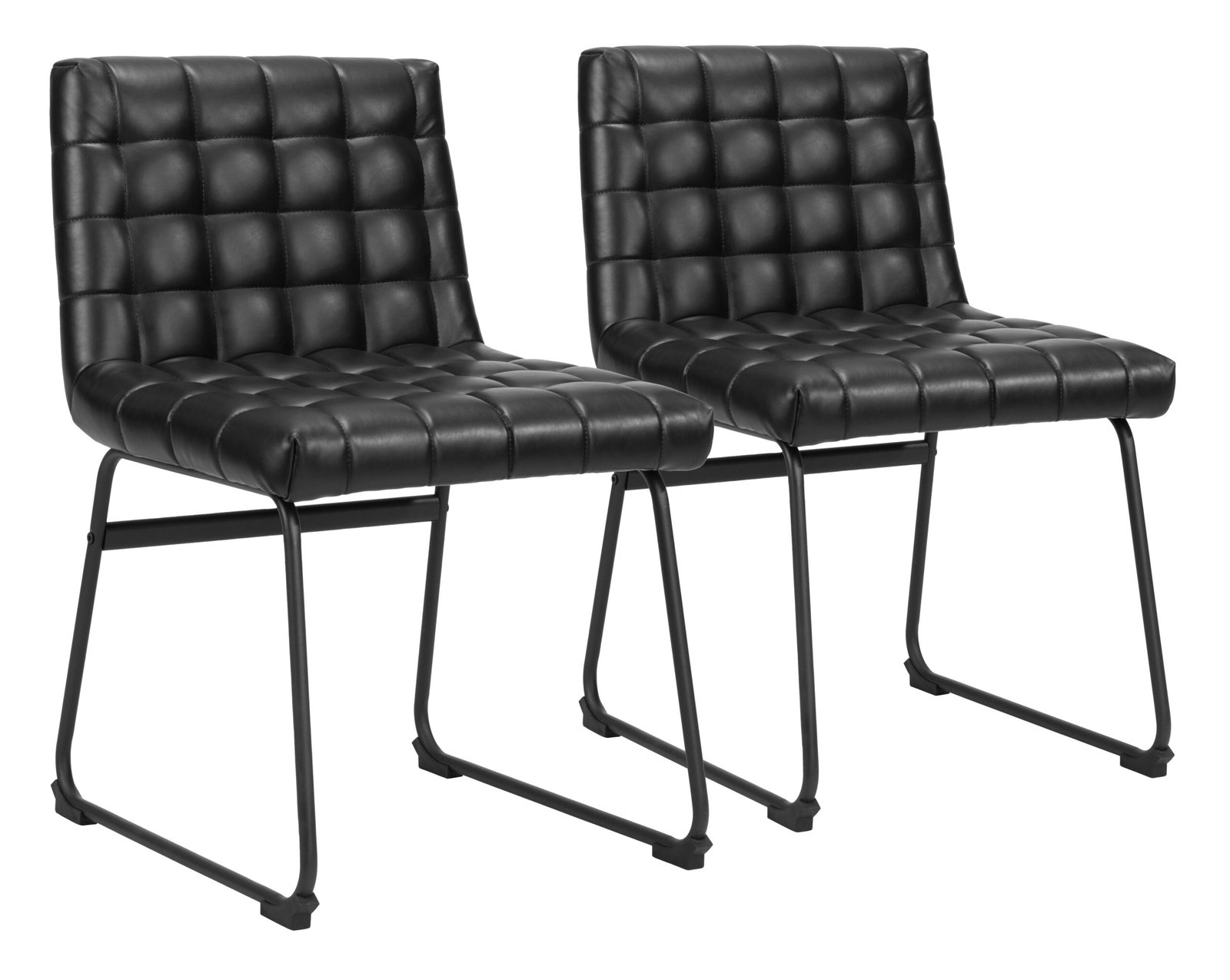 Pago Dining Chair (Set of 2) Black - Image 12
