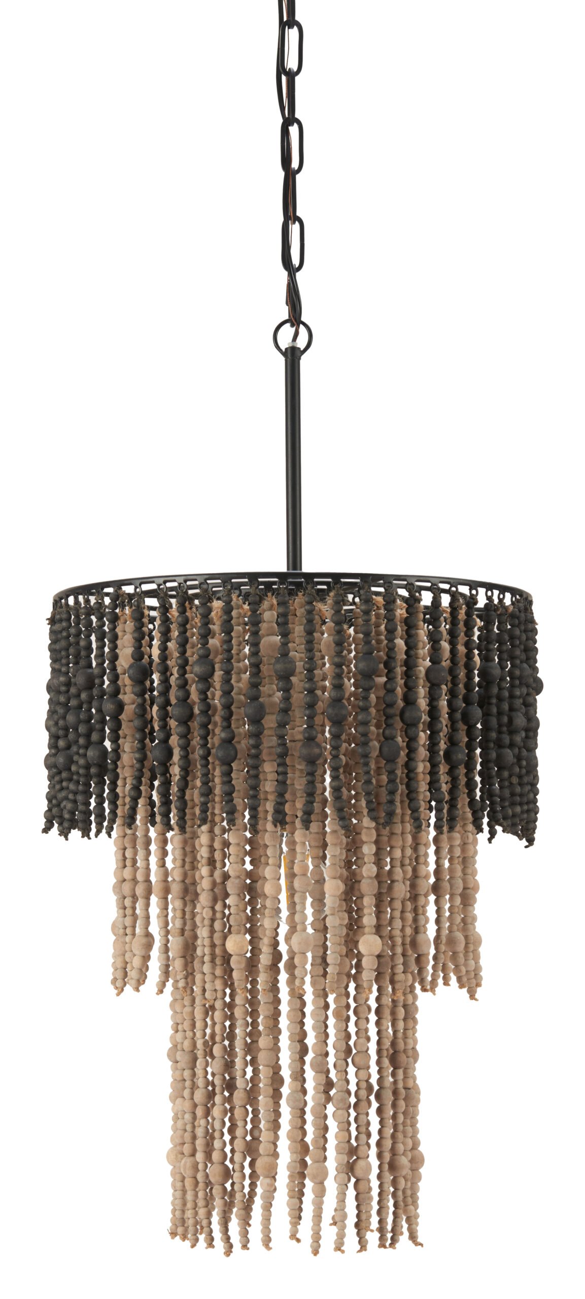 Bizu Ceiling Lamp Black & Beige - Image 4