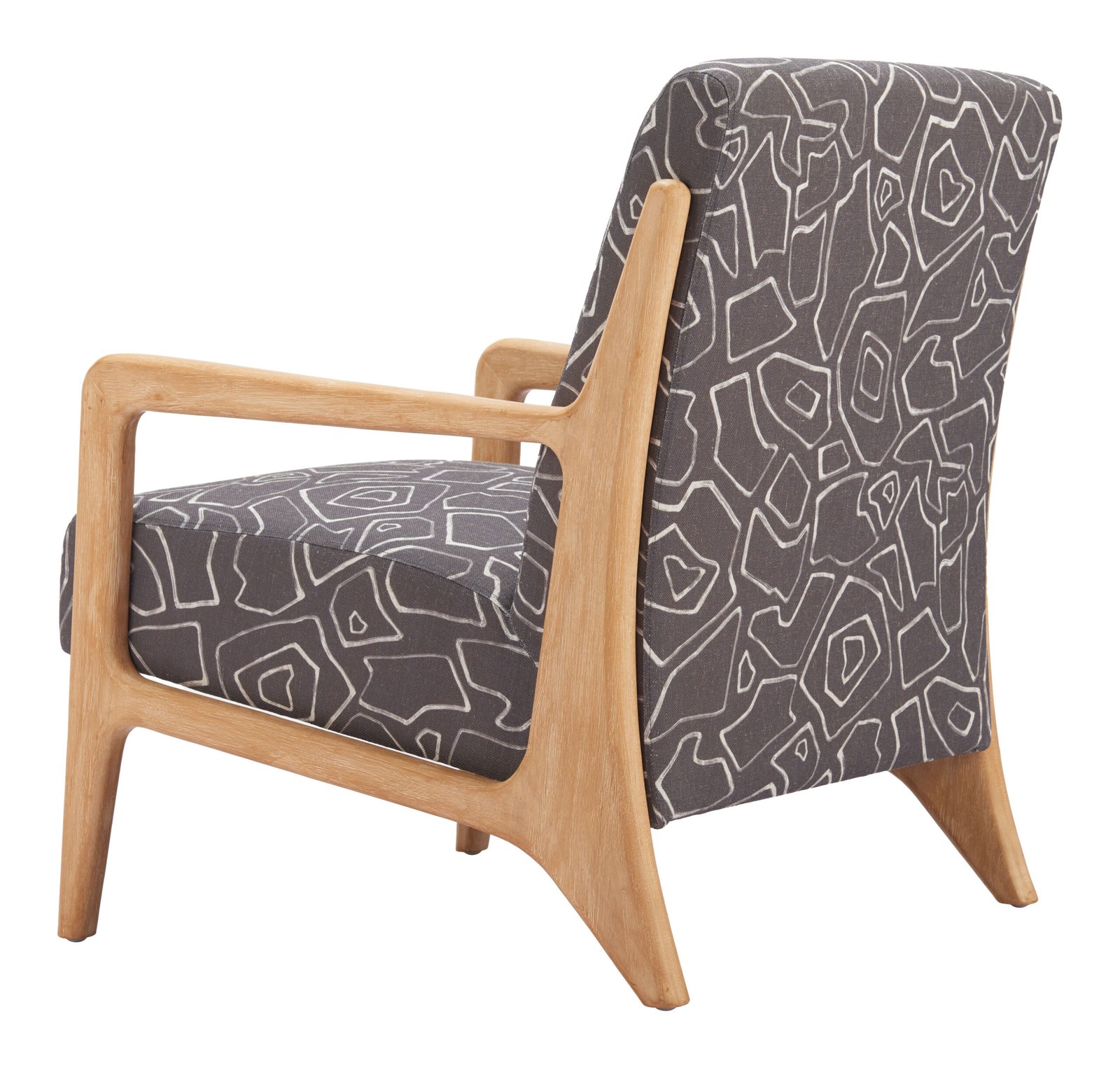 Runa Accent Chair Gray & Natural - Image 5