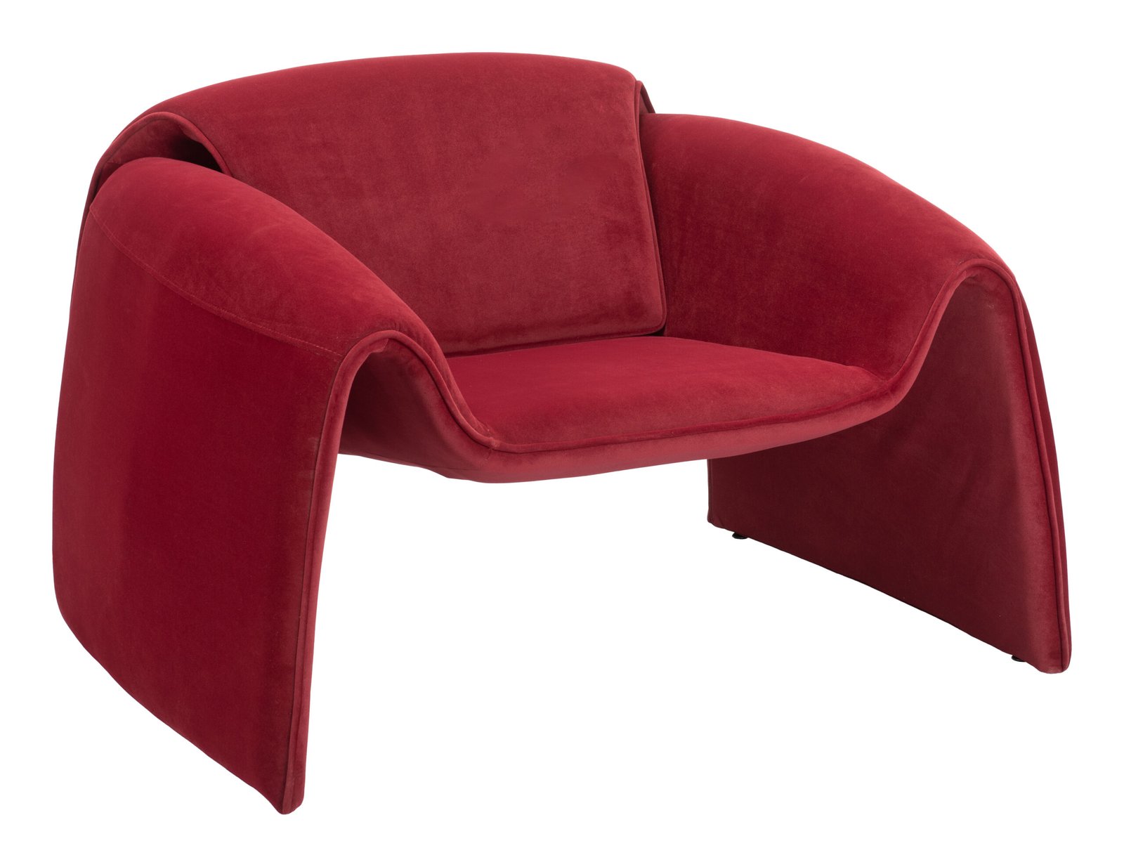 Horten Accent Chair Red - Image 4