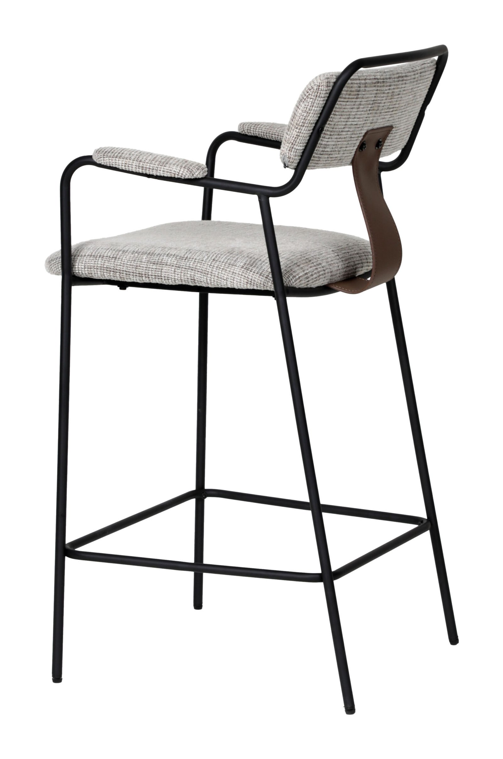 Couva Counter Stool (Set of 2) Gray Tweed - Image 5