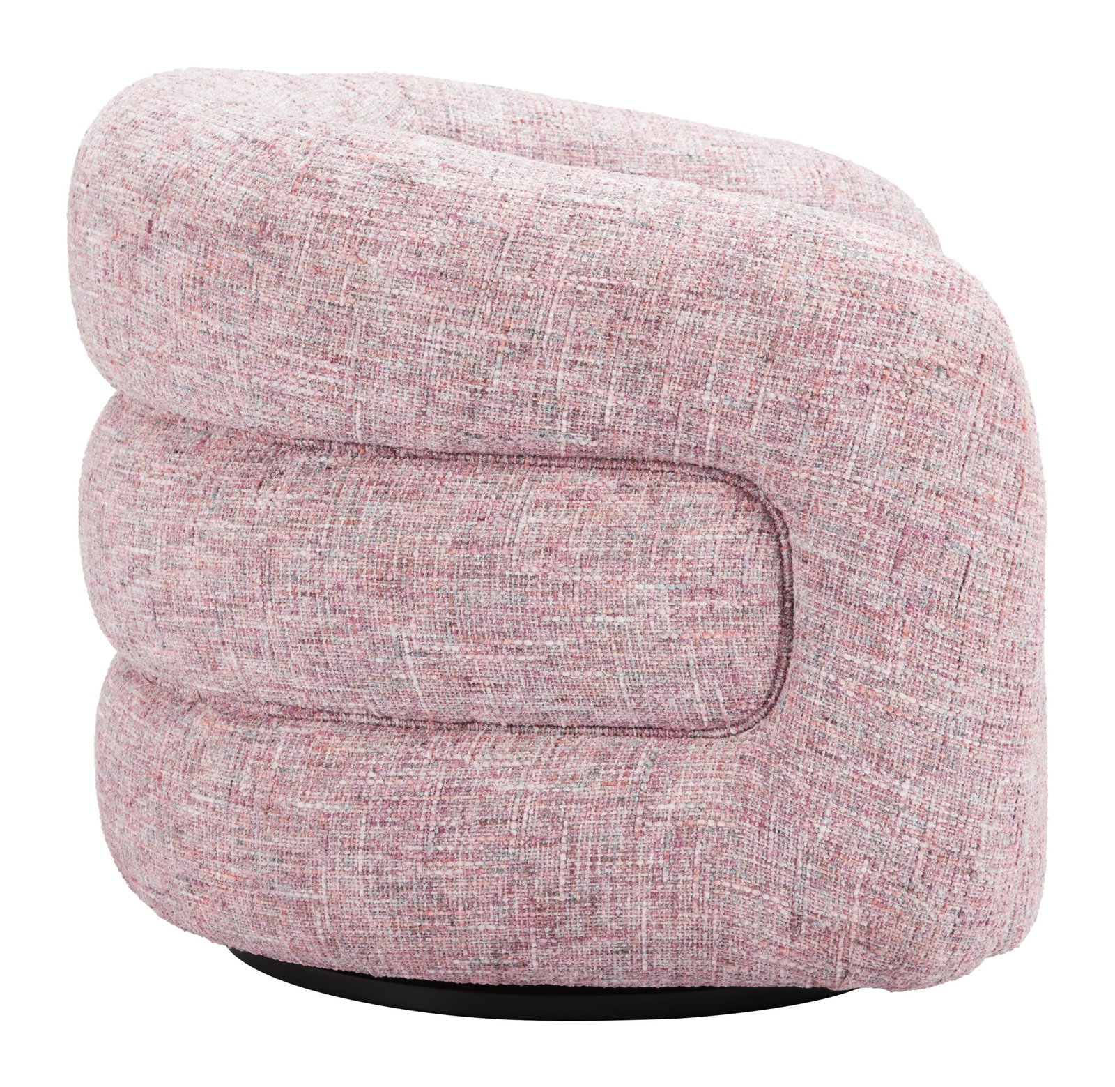 Refine Swivel Chair Pink Tweed - Image 2