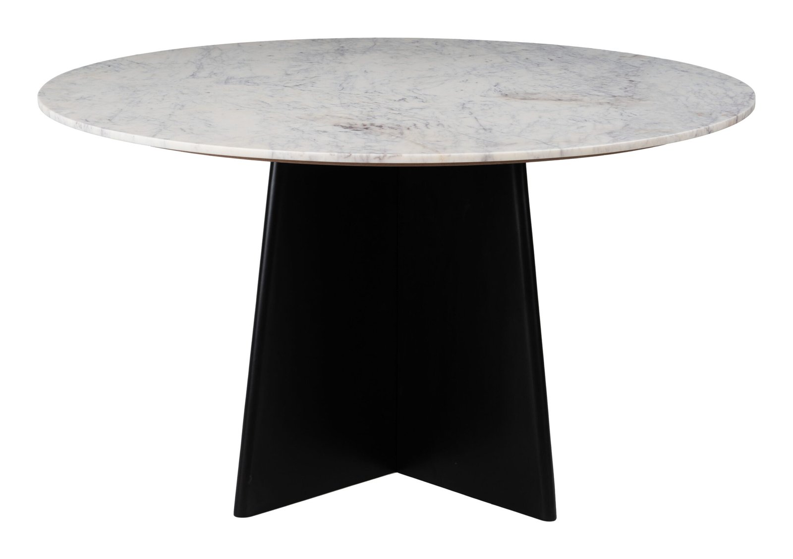 Strela Dining Table White & Black - Image 3