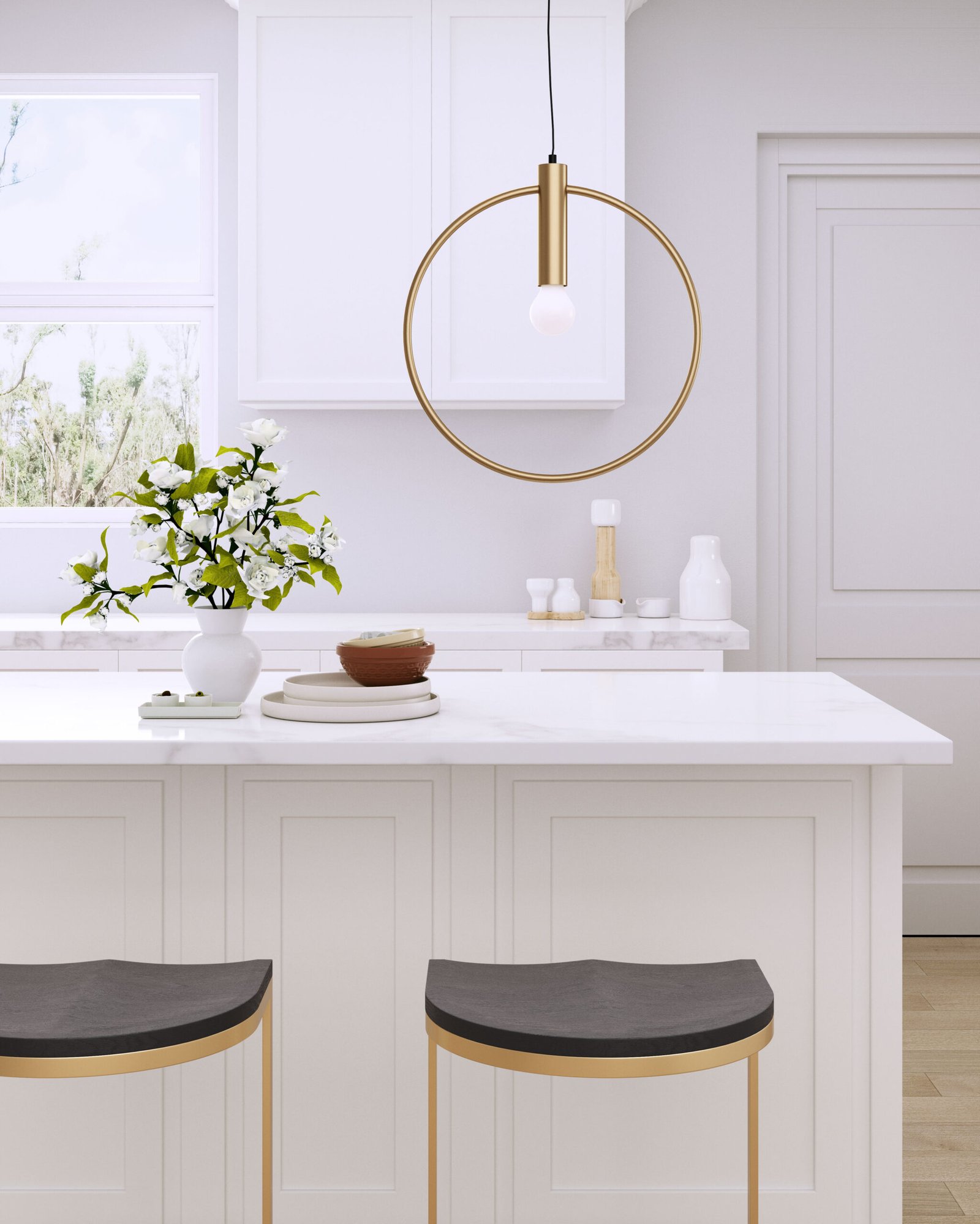 Irenza Ceiling Lamp Brass - Image 2