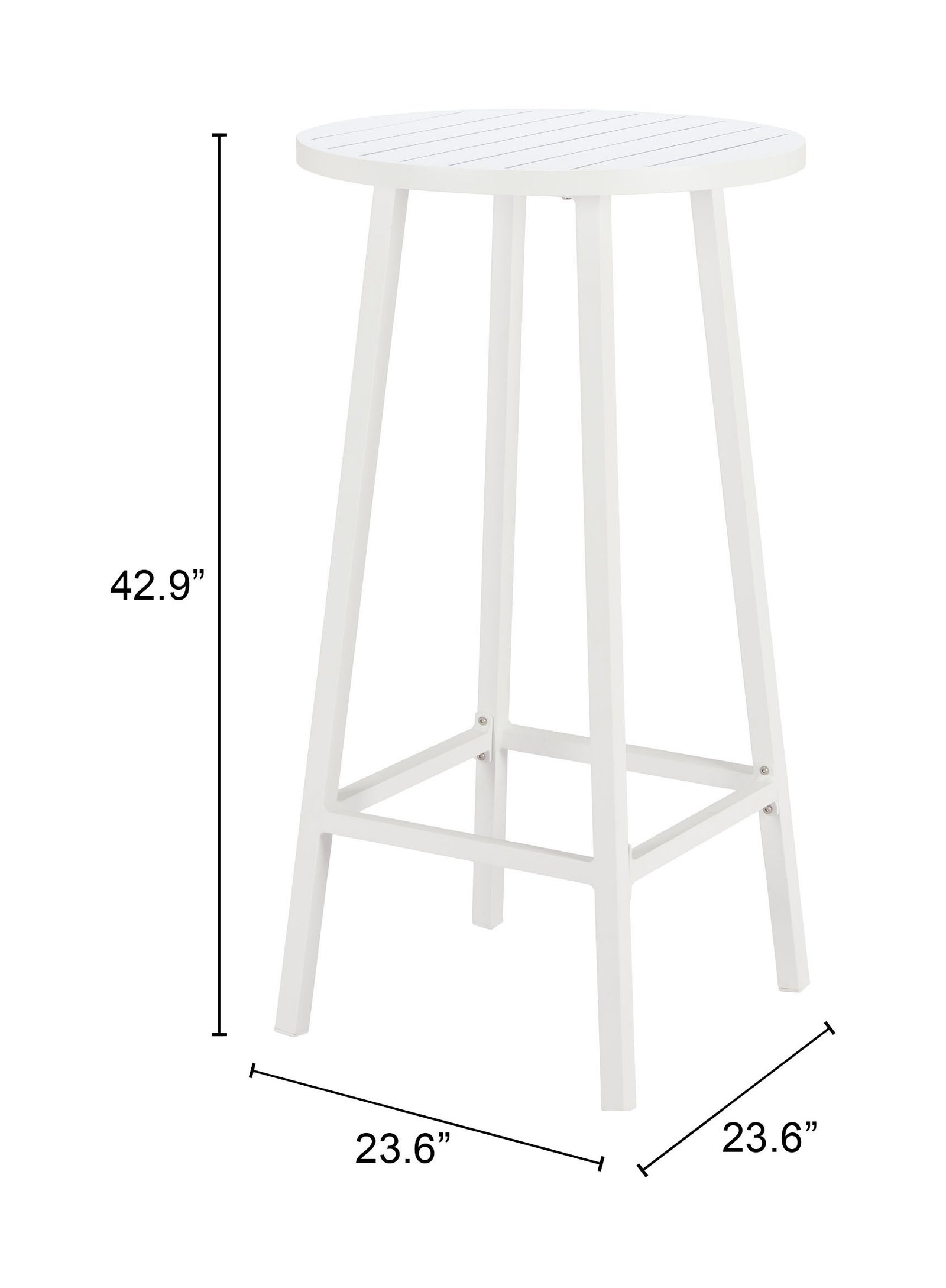 Ren Bar Table White - Image 9