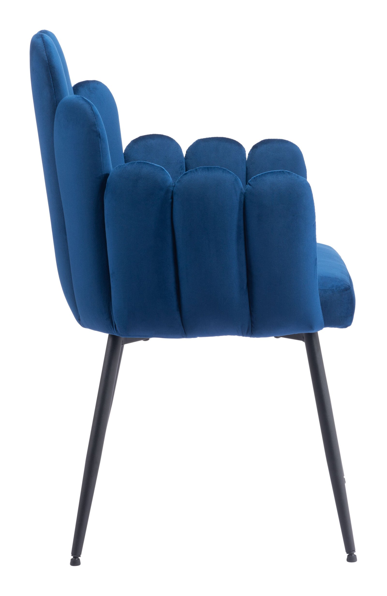 Noosa Dining Chair (Set of 2) Navy Blue - Image 4