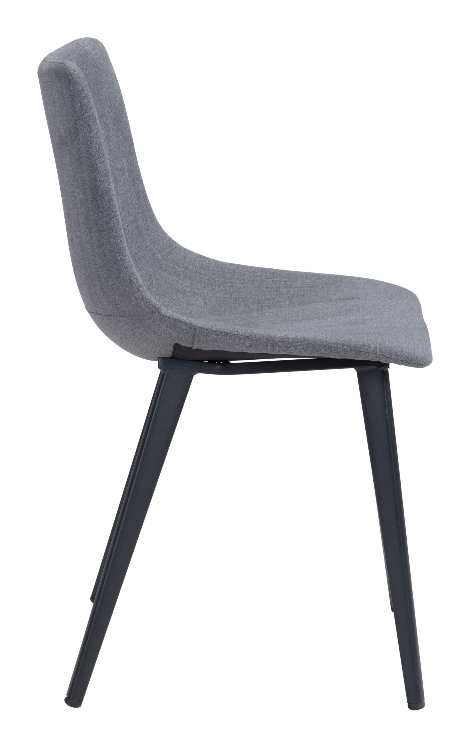 Daniel Dining Chair (Set of 2) Gray - Image 4