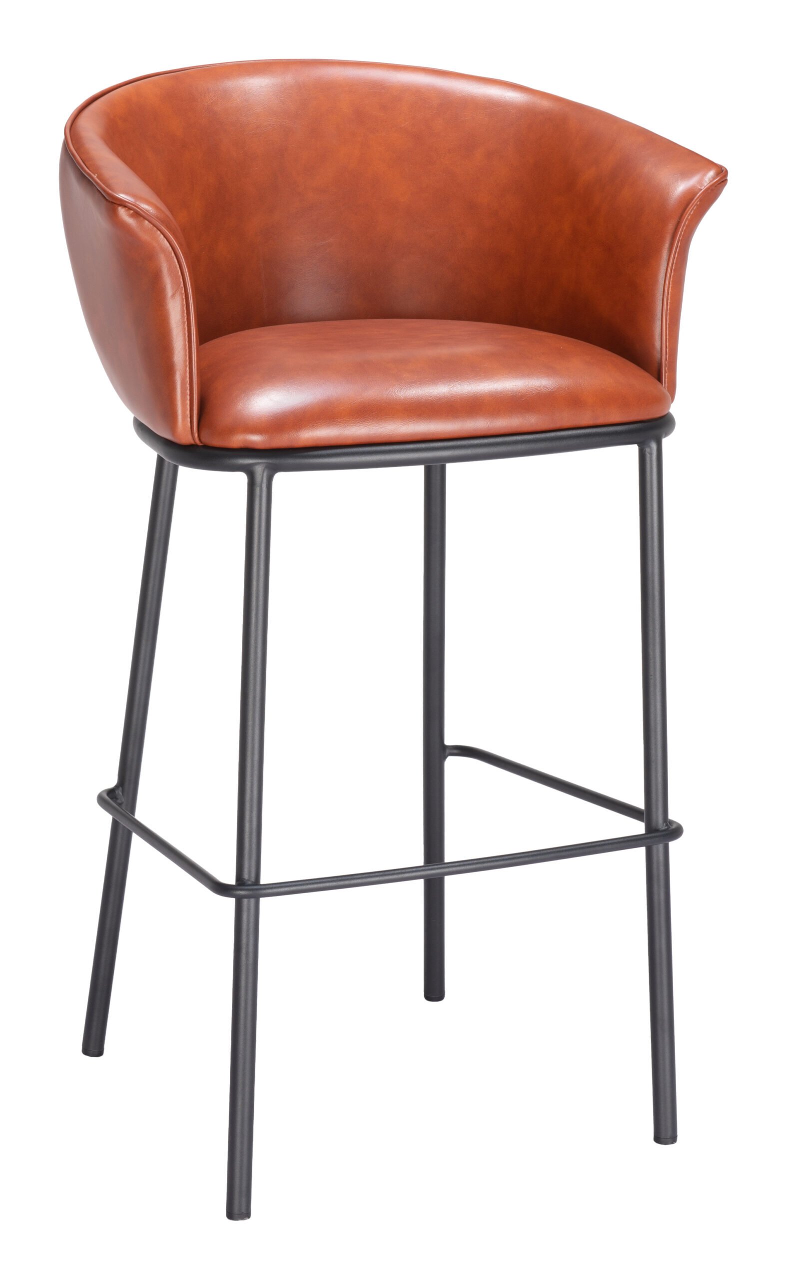 Garston Barstool Brown - Image 3